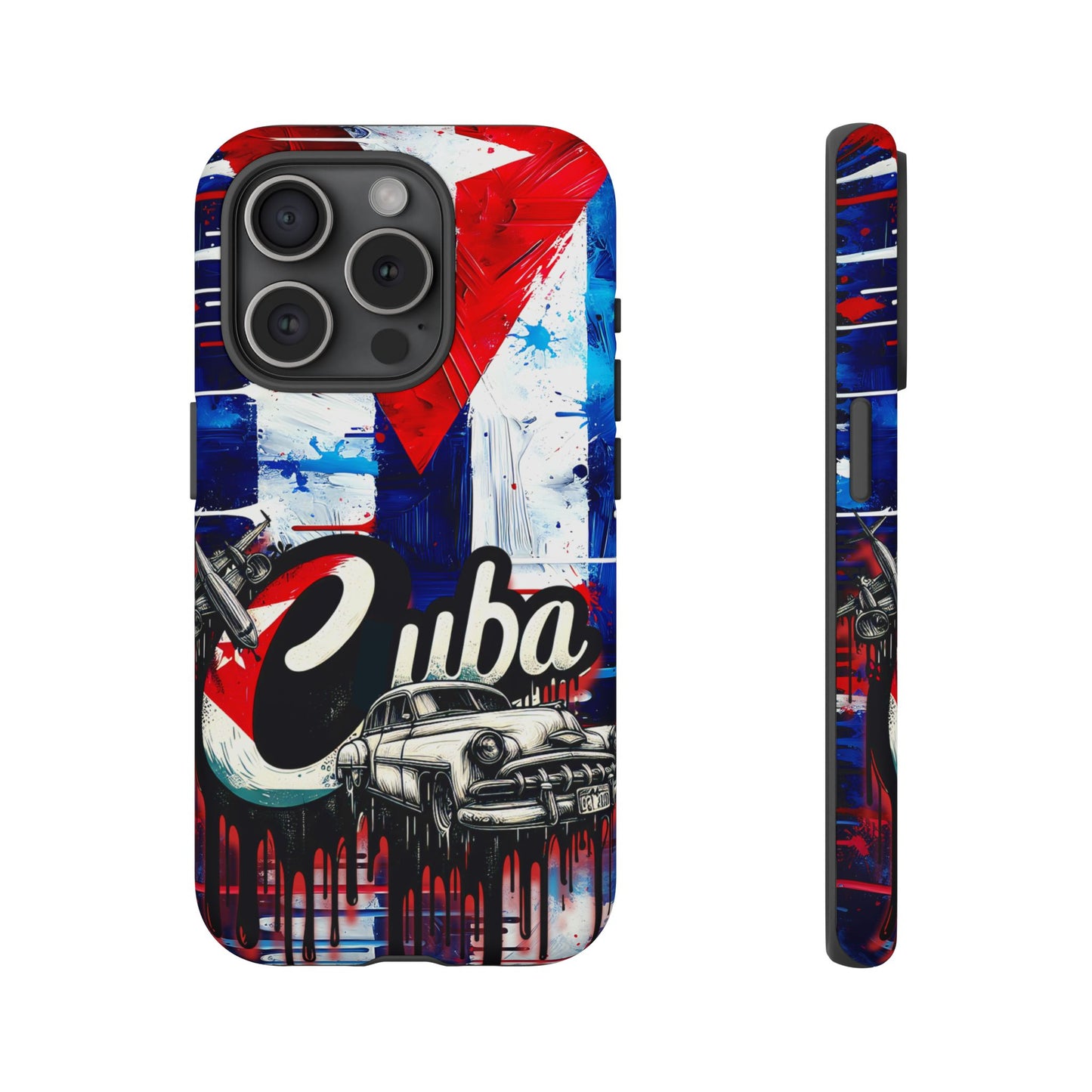 FUNDAS PARA TELEFONOS SAMSUNG, IPHONE, CON BANDERA DE CUBA, COLORES BRILLANTES, COLOTRES VIVOS TELEFONOS PARA CUBA