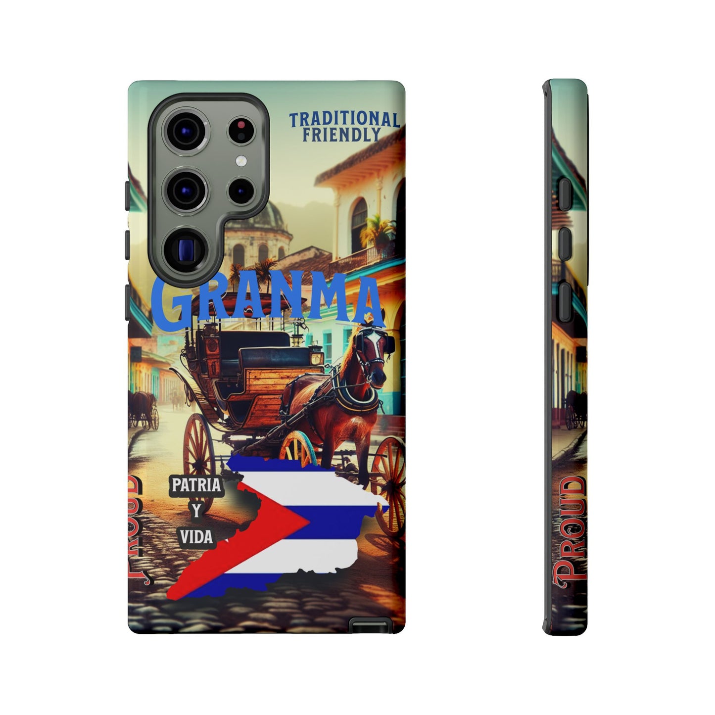 FUNDA DE TELEFONO, GRANMA, CUBA, PATRIA Y VIDA, IPHONE, SAMSUNG