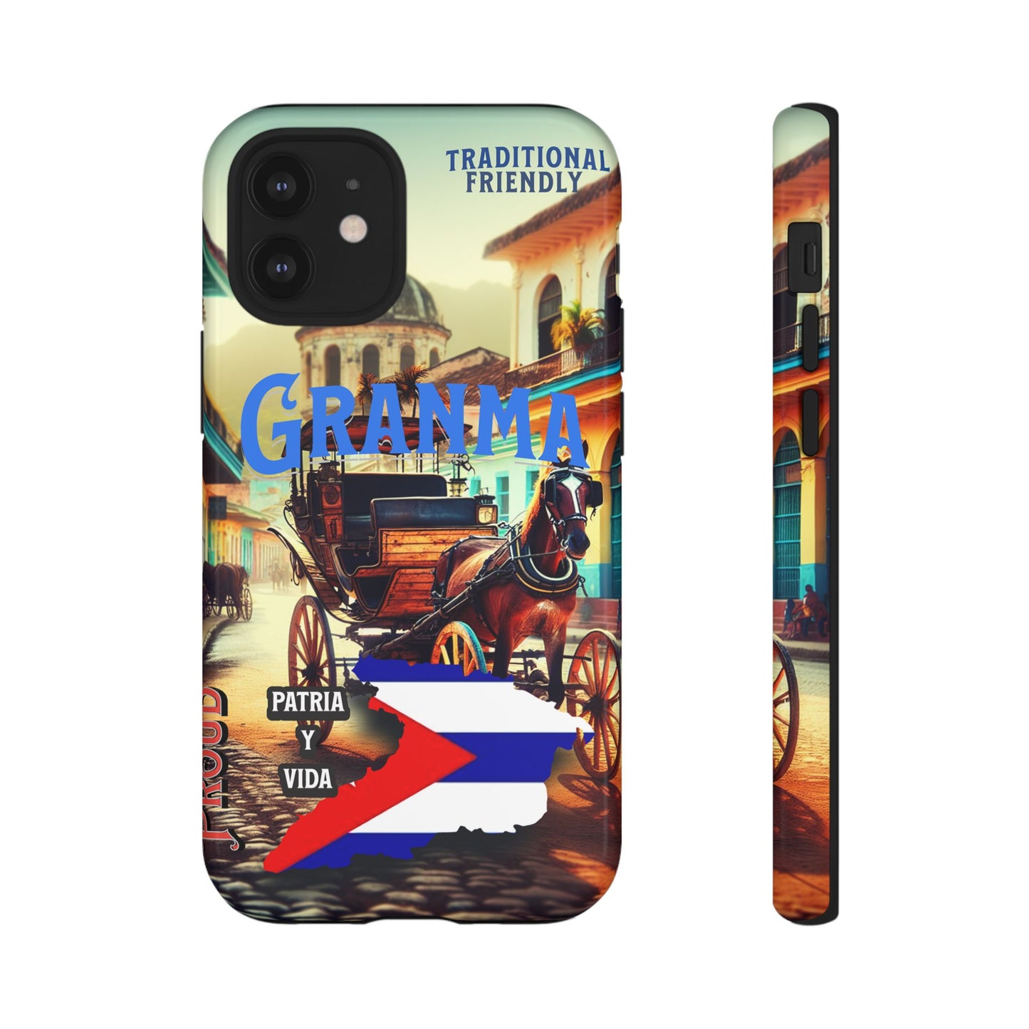 FUNDA DE TELEFONO, GRANMA, CUBA, PATRIA Y VIDA, IPHONE, SAMSUNG