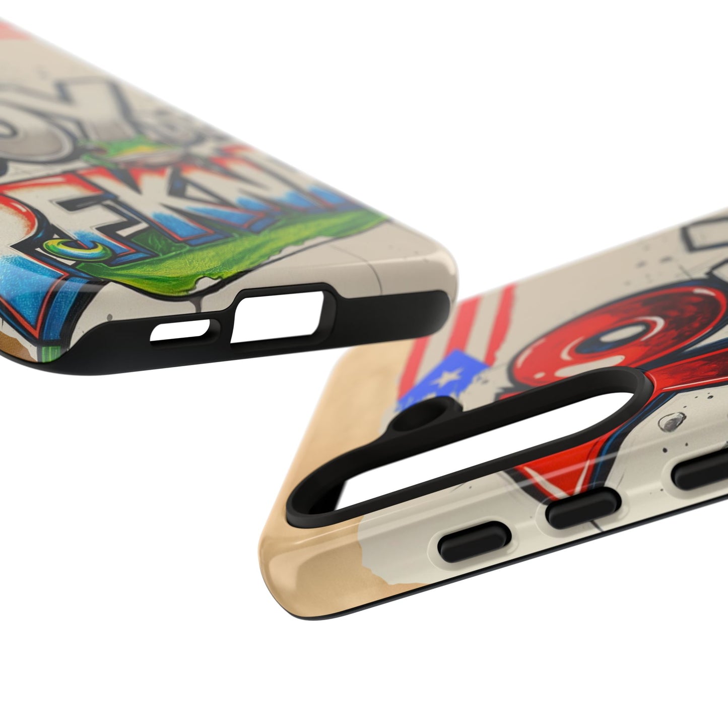 YO SOY DE PFKNR, Cases Phone Case for Unapologetic Style, Gift for Trendsetters, Urban Art Design, Fun Decor for Any Occasion, PUERTO RICO, COQUI