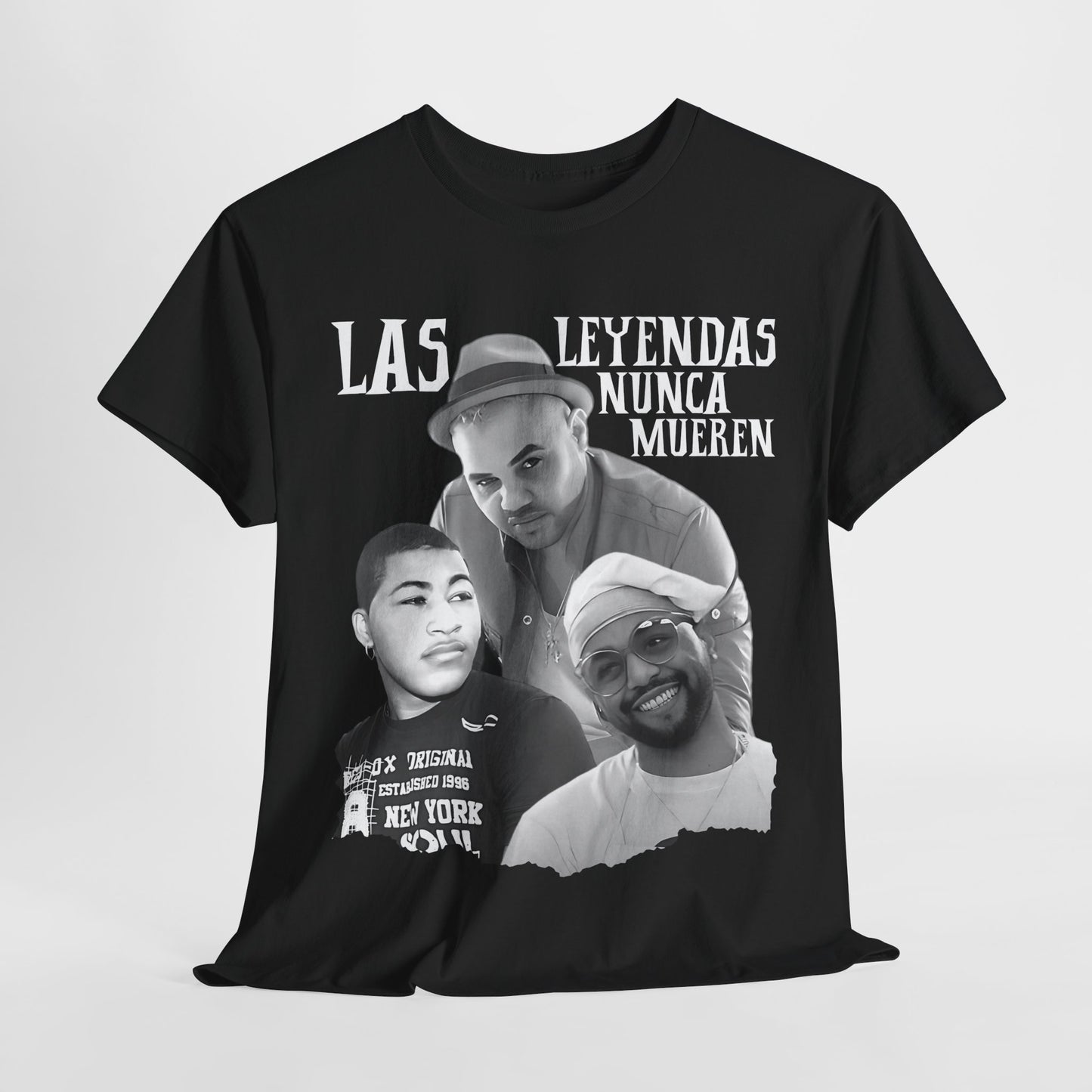 TAIGUER, LA TRANKA, LAS LEYENDAS NUNCA MUEREN,ELVIS MANUEL, EL DANI, Unisex Heavy Cotton Tee, CUBA, CUBANAS, CAMISETAS CON FRASES CUBANAS, , cuba, orgullo cubano