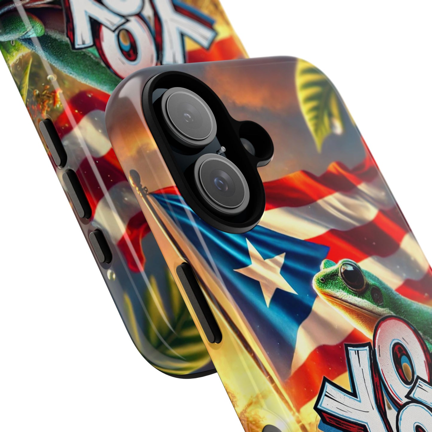 YO SOY DE PFKNR, Puerto Rican Pride Phone Case | Tough Cases, Tropical Vibe, Gift for Him/Her, Celebrations, Travel Enthusiasts, Eco-Friendly,
