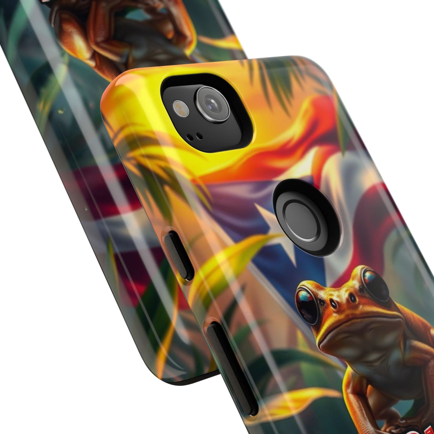 Boricua Coqui Phone Case | Tough Cases | Puerto Rican Pride, Unique Gift, Tropical Vibes, Phone Accessory, Celebration of Culture