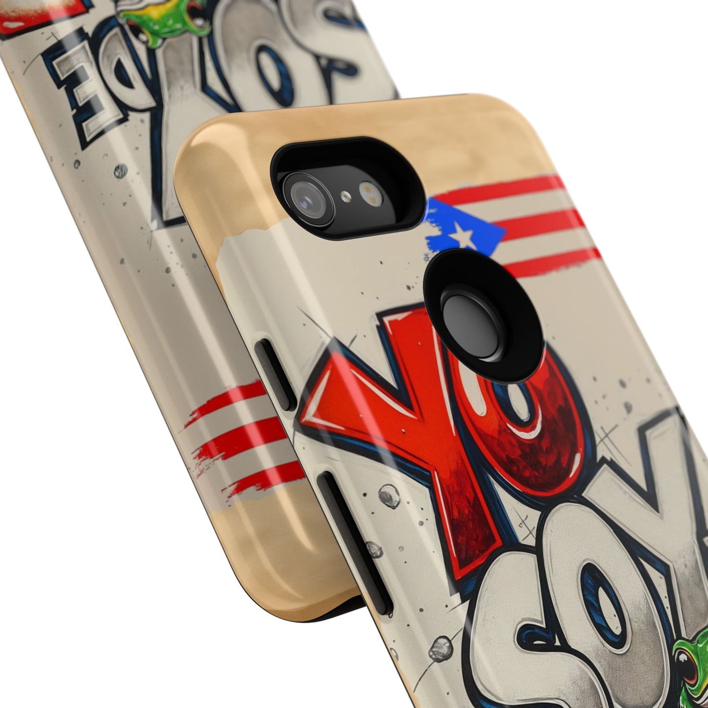 YO SOY DE PFKNR, Cases Phone Case for Unapologetic Style, Gift for Trendsetters, Urban Art Design, Fun Decor for Any Occasion, PUERTO RICO, COQUI