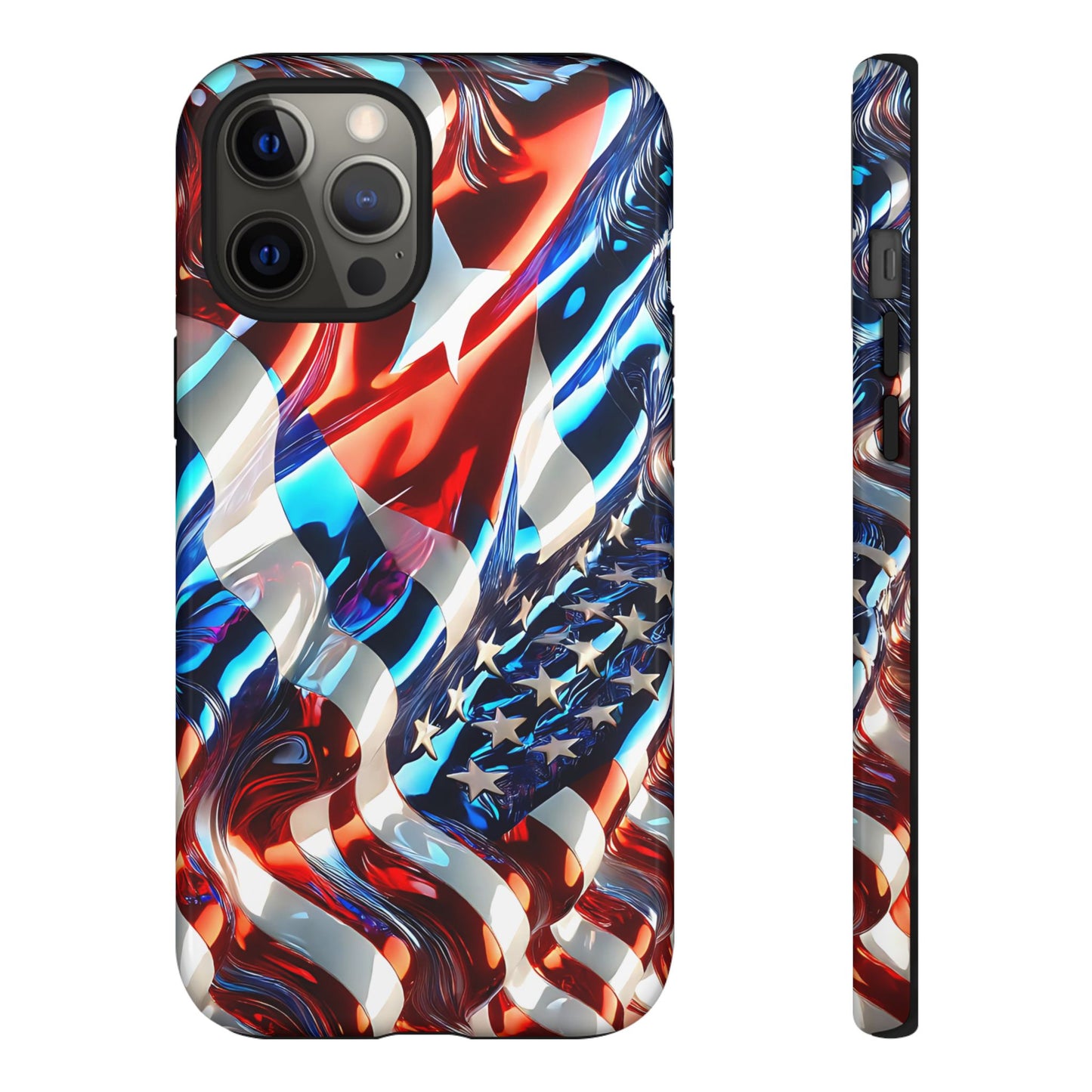 FUNDA PARA TELEFONO BANDERA DE CUBA Y ESTADOS UNIDOS, BRILLO CALIDADI, ASERE