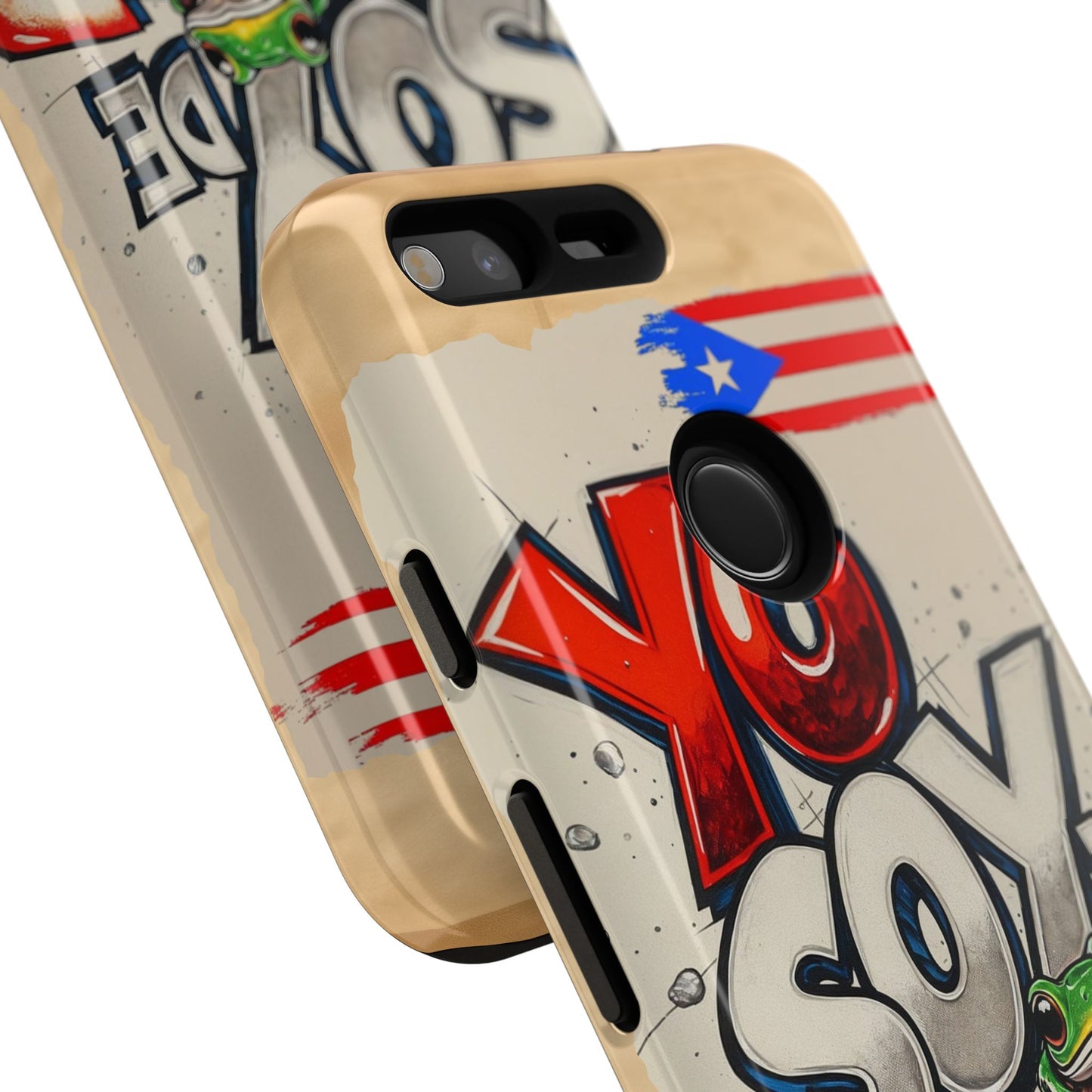 YO SOY DE PFKNR, Cases Phone Case for Unapologetic Style, Gift for Trendsetters, Urban Art Design, Fun Decor for Any Occasion, PUERTO RICO, COQUI