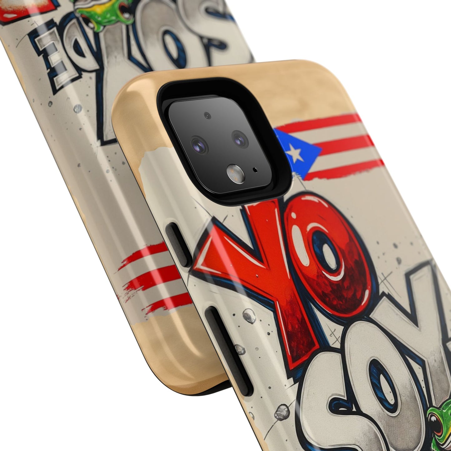 YO SOY DE PFKNR, Cases Phone Case for Unapologetic Style, Gift for Trendsetters, Urban Art Design, Fun Decor for Any Occasion, PUERTO RICO, COQUI