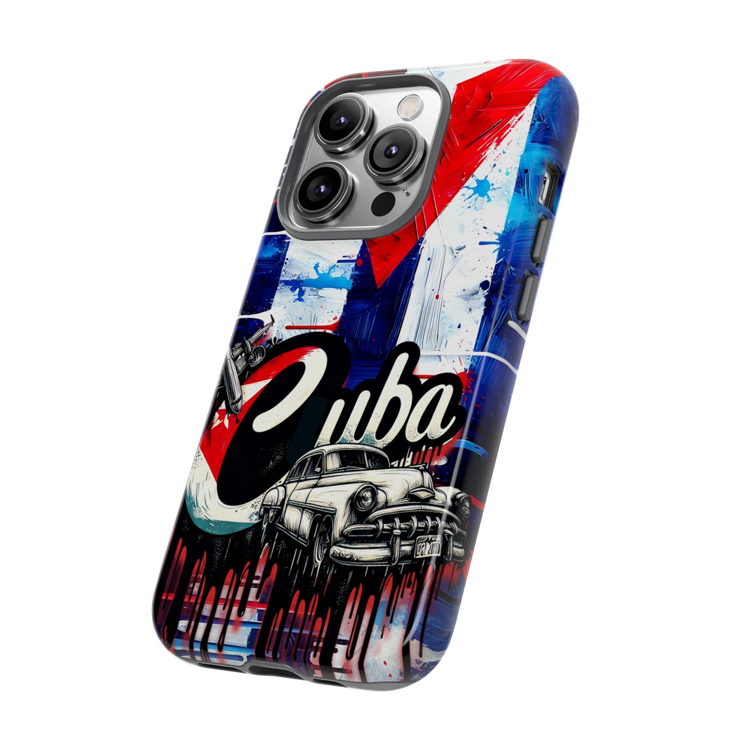 FUNDAS PARA TELEFONOS SAMSUNG, IPHONE, CON BANDERA DE CUBA, COLORES BRILLANTES, COLOTRES VIVOS TELEFONOS PARA CUBA