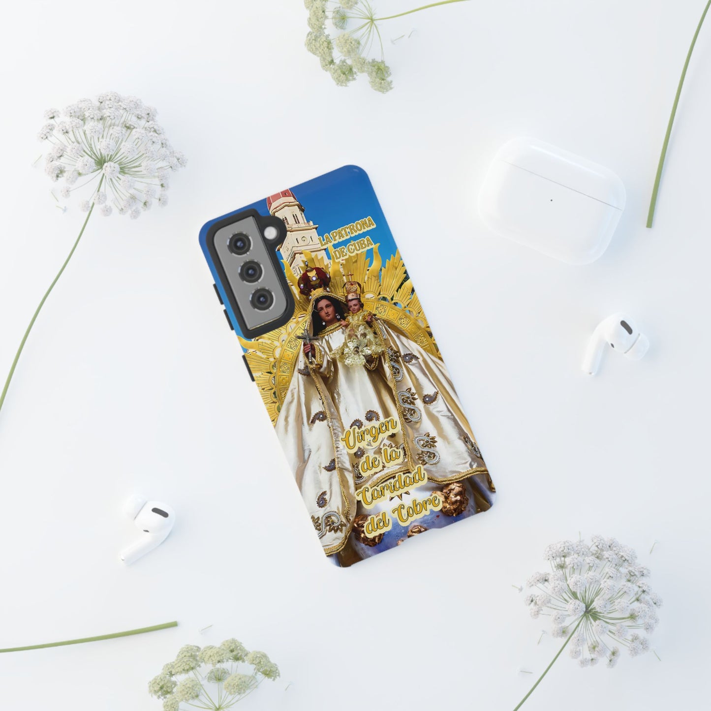 FUNDAS PARA TELEFONOS, CUBA , IPHONE, SAMSUNG, VIRGEN DE LA CARIDAD DEL COBRE, SANTIAGO DE CUBA