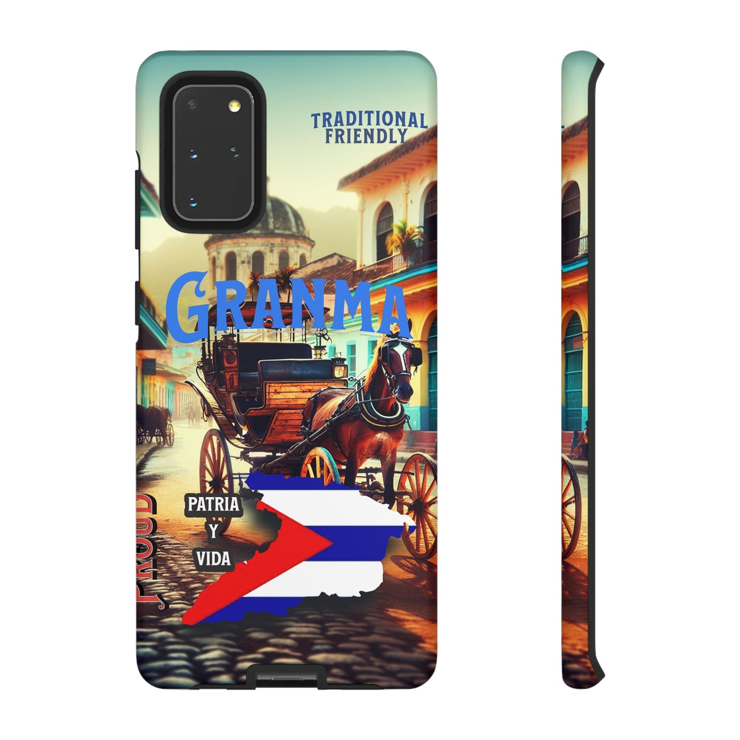 FUNDA DE TELEFONO, GRANMA, CUBA, PATRIA Y VIDA, IPHONE, SAMSUNG