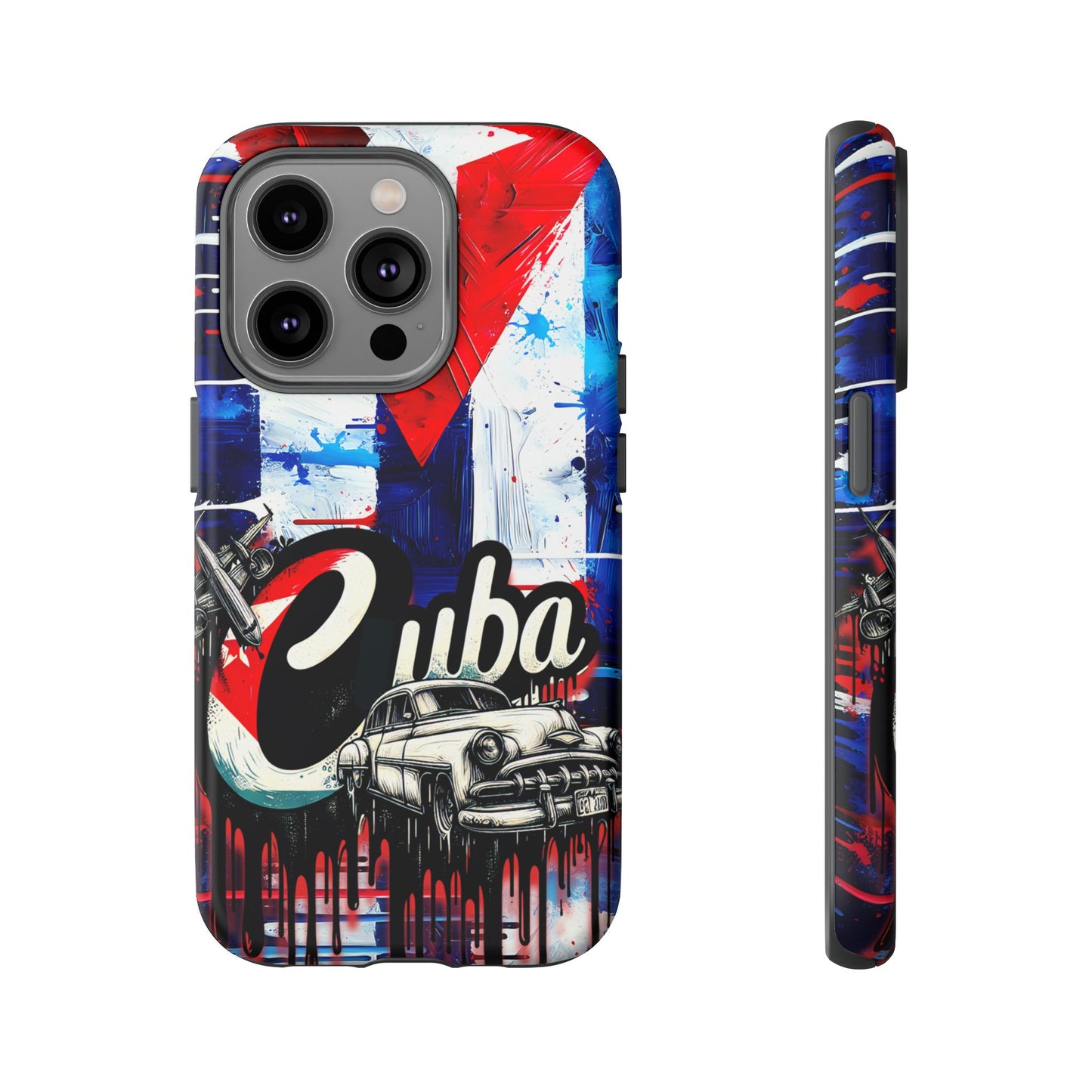 FUNDAS PARA TELEFONOS SAMSUNG, IPHONE, CON BANDERA DE CUBA, COLORES BRILLANTES, COLOTRES VIVOS TELEFONOS PARA CUBA