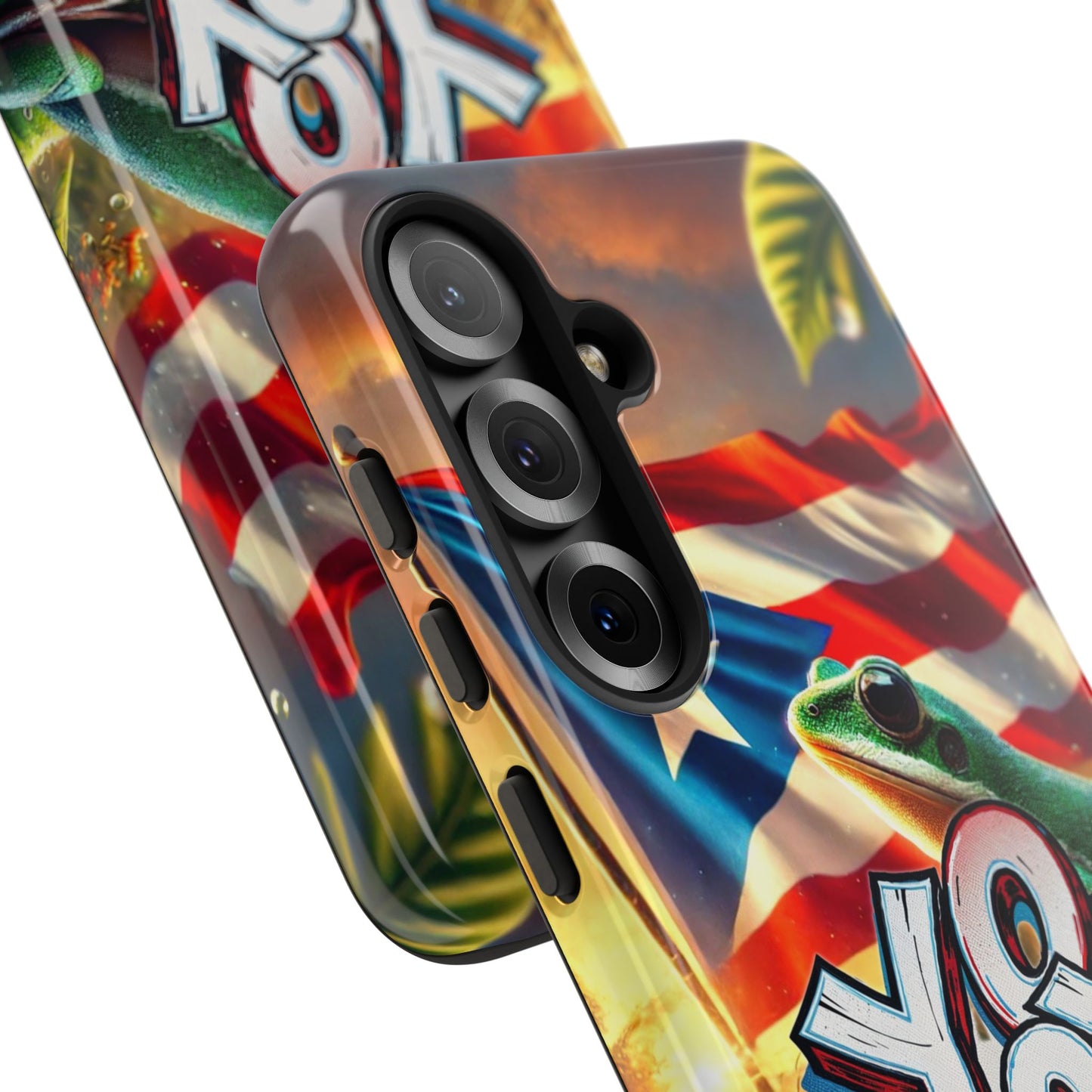 YO SOY DE PFKNR, Puerto Rican Pride Phone Case | Tough Cases, Tropical Vibe, Gift for Him/Her, Celebrations, Travel Enthusiasts, Eco-Friendly,