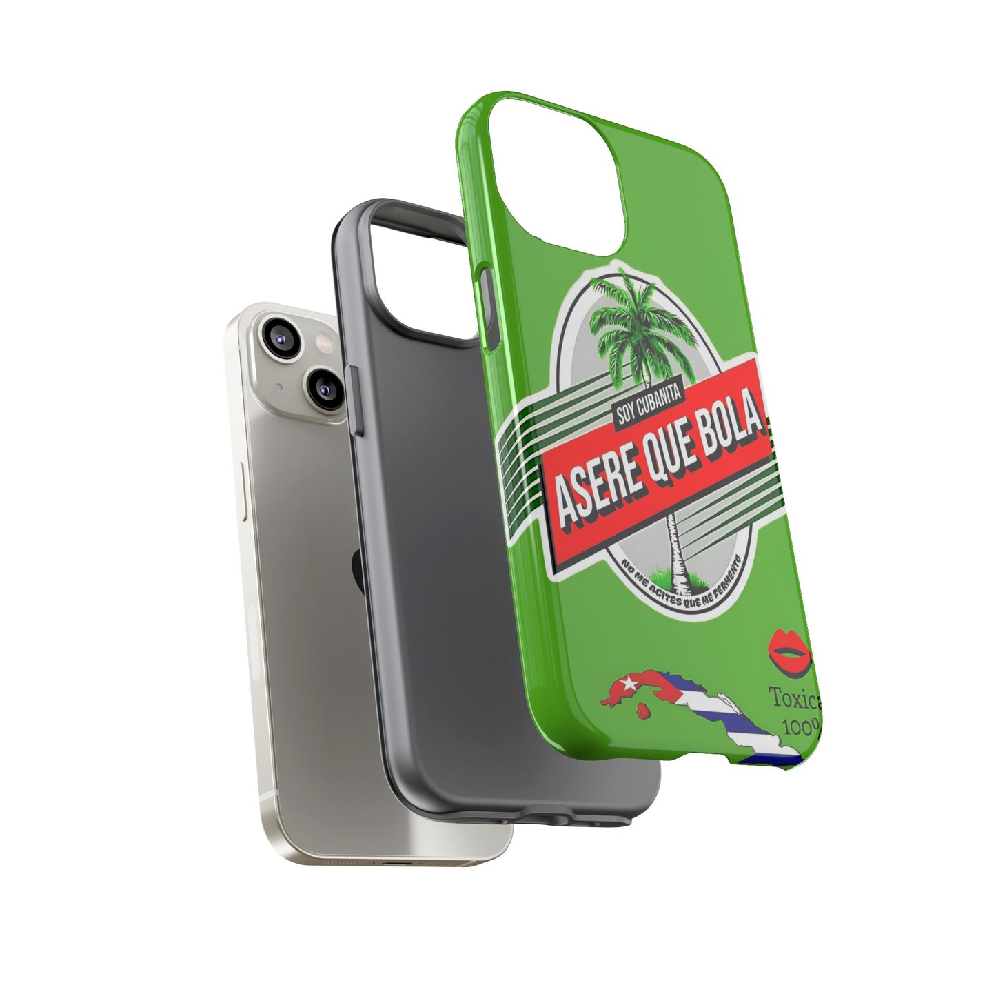 FUNDAS PARA TELEFONOS, CUBA, CERVEZA CUBANA, ASERE QUE BOLA, CUBANAS,