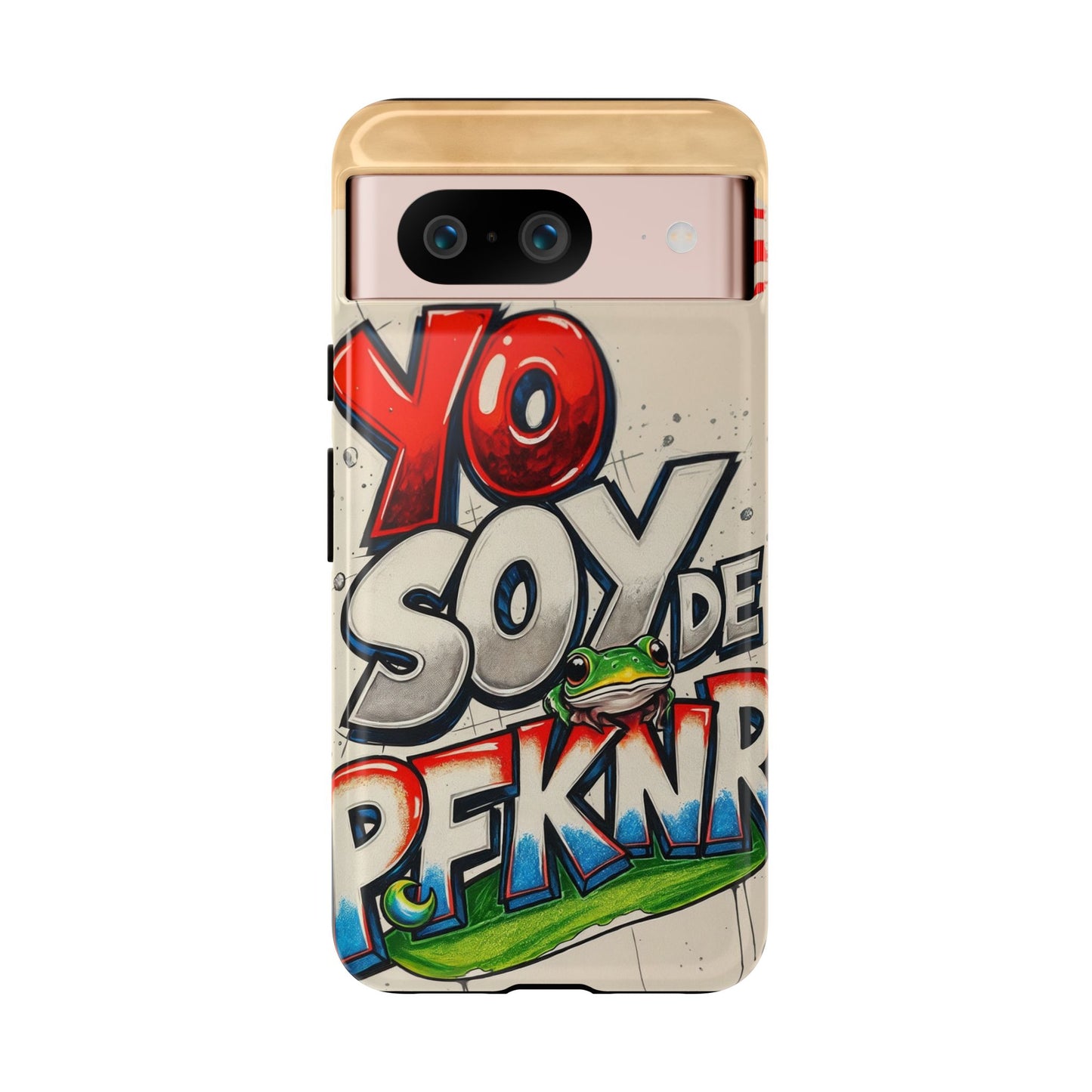 YO SOY DE PFKNR, Cases Phone Case for Unapologetic Style, Gift for Trendsetters, Urban Art Design, Fun Decor for Any Occasion, PUERTO RICO, COQUI