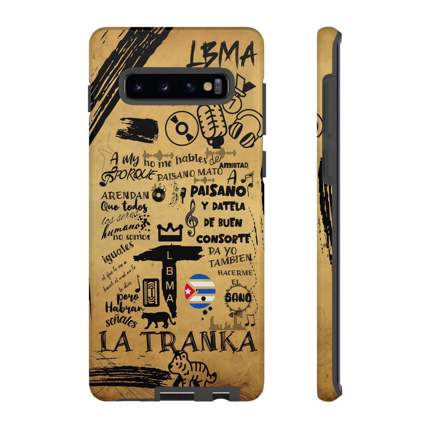 FUNDA PARA TELEFONO, LBMA, TAIGUER, LA TRANKA, ASERE, QUE BOLA,