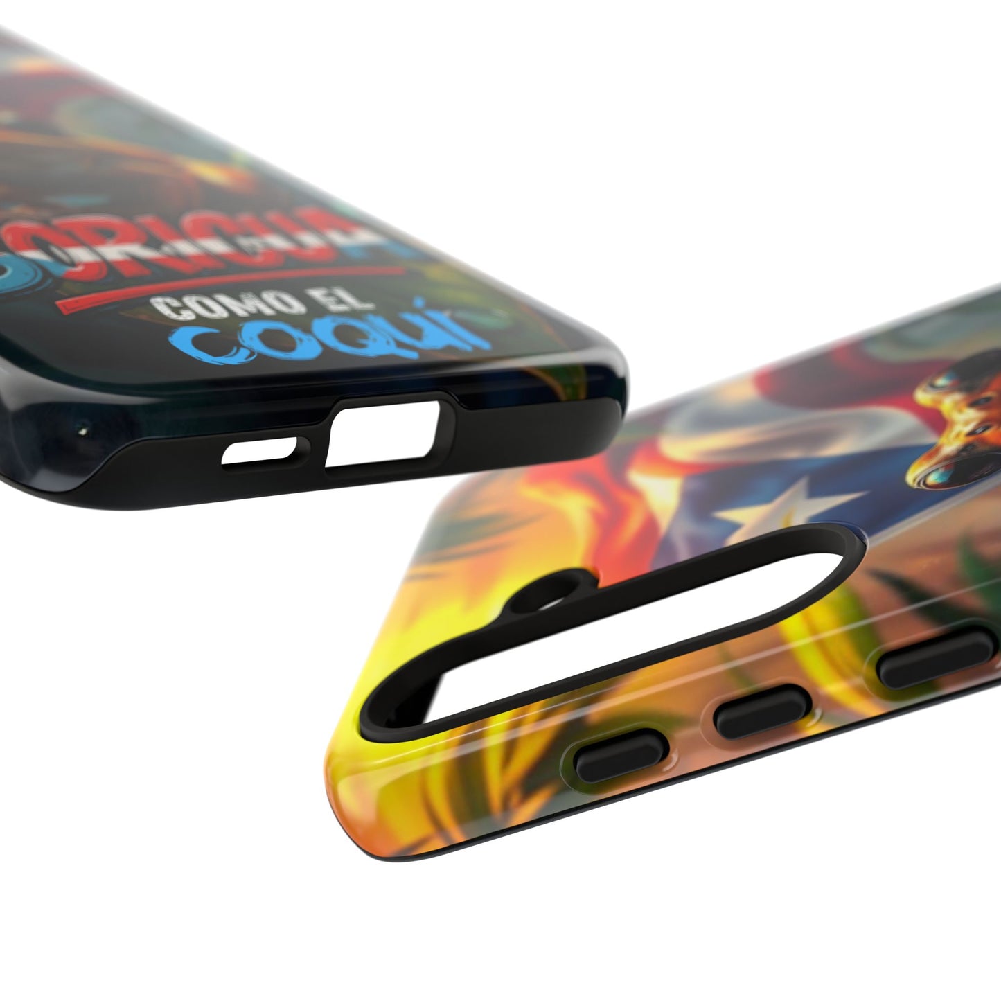 Boricua Coqui Phone Case | Tough Cases | Puerto Rican Pride, Unique Gift, Tropical Vibes, Phone Accessory, Celebration of Culture