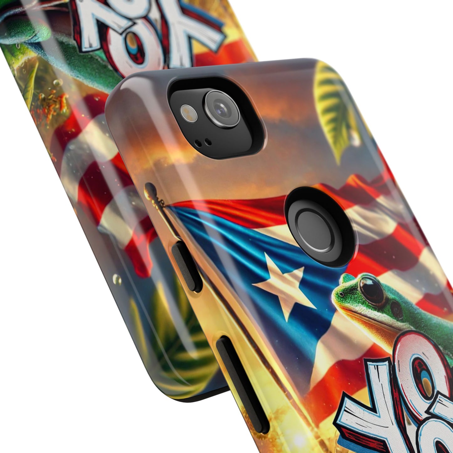 YO SOY DE PFKNR, Puerto Rican Pride Phone Case | Tough Cases, Tropical Vibe, Gift for Him/Her, Celebrations, Travel Enthusiasts, Eco-Friendly,