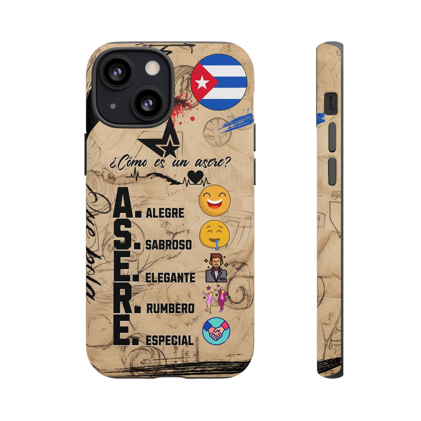 FUNDAS PARA TELEFONOS RESISTENTES A CAIDAS ASERE, CULTURA CUBANA