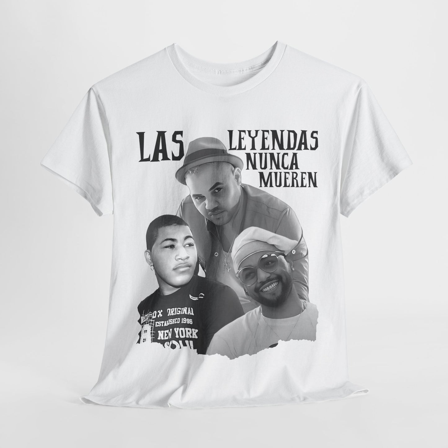 TAIGUER, LA TRANKA, LAS LEYENDAS NUNCA MUEREN,ELVIS MANUEL, EL DANI, Unisex Heavy Cotton Tee, CUBA, CUBANAS, CAMISETAS CON FRASES CUBANAS, , cuba, orgullo cubano