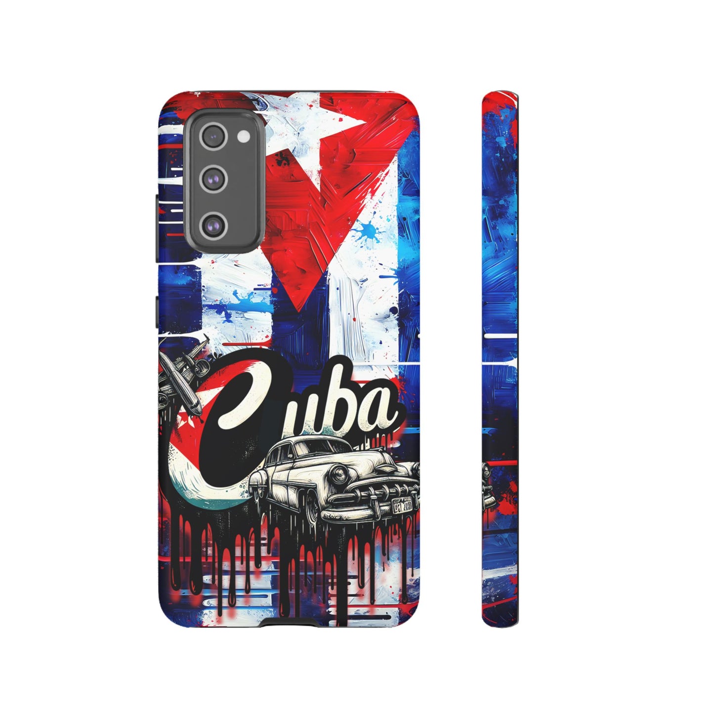 FUNDAS PARA TELEFONOS SAMSUNG, IPHONE, CON BANDERA DE CUBA, COLORES BRILLANTES, COLOTRES VIVOS TELEFONOS PARA CUBA