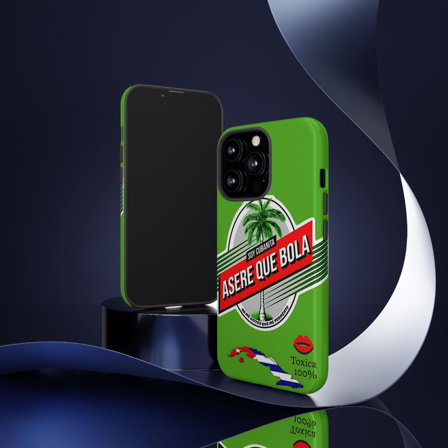 FUNDAS PARA TELEFONOS, CUBA, CERVEZA CUBANA, ASERE QUE BOLA, CUBANAS,