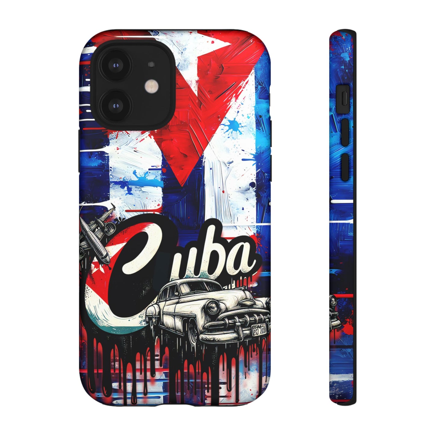 FUNDAS PARA TELEFONOS SAMSUNG, IPHONE, CON BANDERA DE CUBA, COLORES BRILLANTES, COLOTRES VIVOS TELEFONOS PARA CUBA