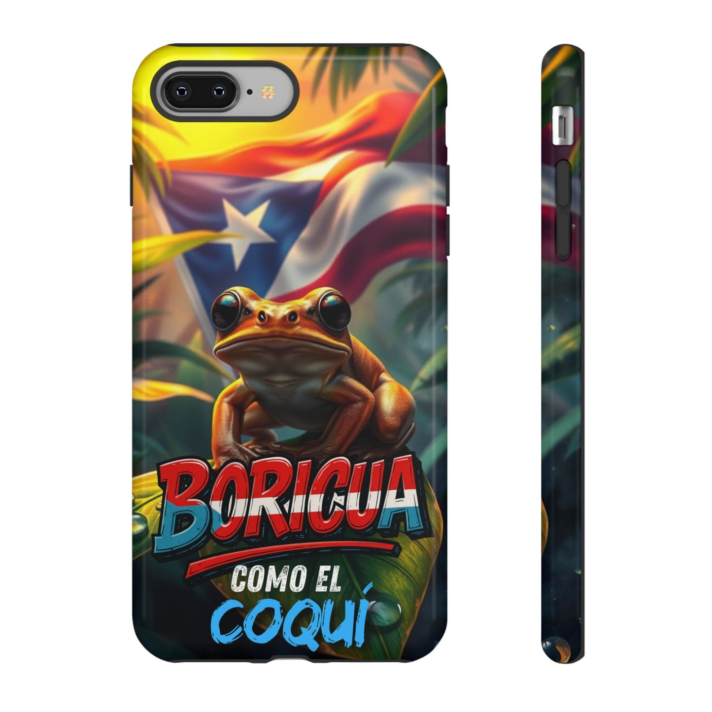 Boricua Coqui Phone Case | Tough Cases | Puerto Rican Pride, Unique Gift, Tropical Vibes, Phone Accessory, Celebration of Culture