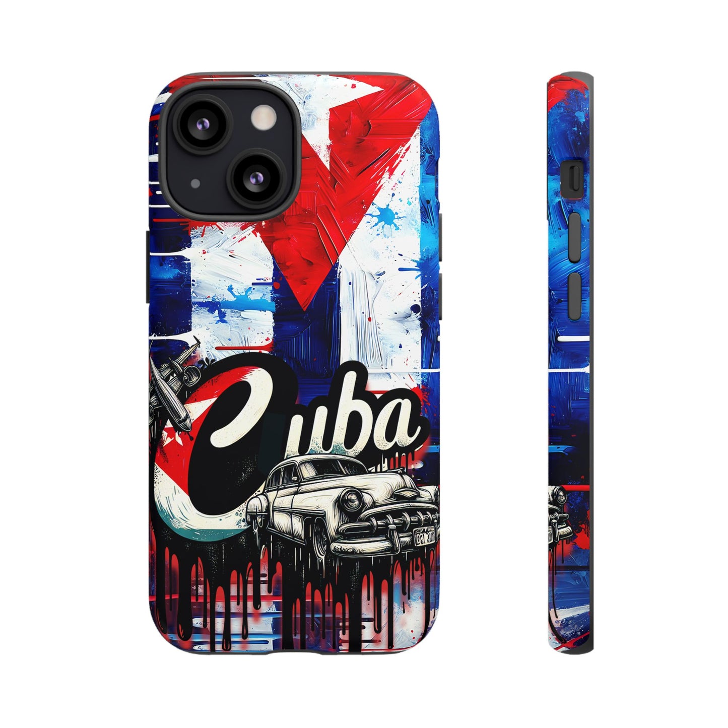 FUNDAS PARA TELEFONOS SAMSUNG, IPHONE, CON BANDERA DE CUBA, COLORES BRILLANTES, COLOTRES VIVOS TELEFONOS PARA CUBA