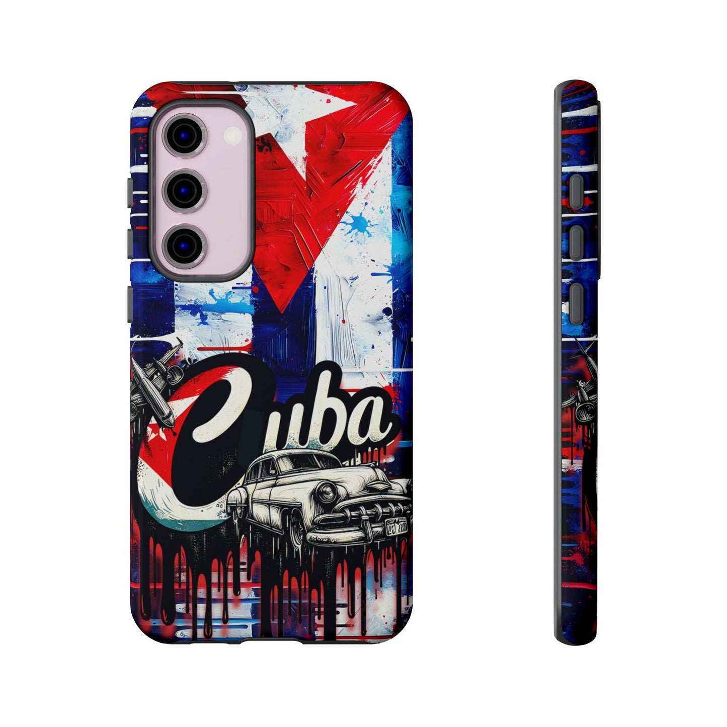 FUNDAS PARA TELEFONOS SAMSUNG, IPHONE, CON BANDERA DE CUBA, COLORES BRILLANTES, COLOTRES VIVOS TELEFONOS PARA CUBA