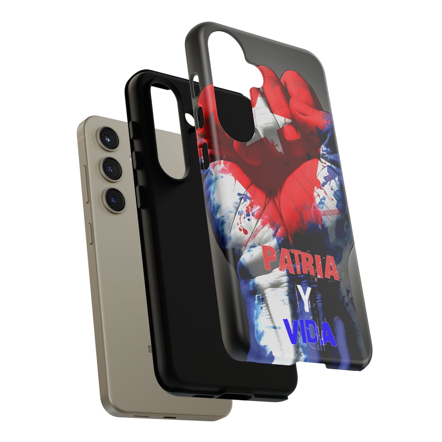 FUNDA PARA TELEFONOS, SAMSUNG, IPHONE, PATRIA Y VIDA, CUBA,