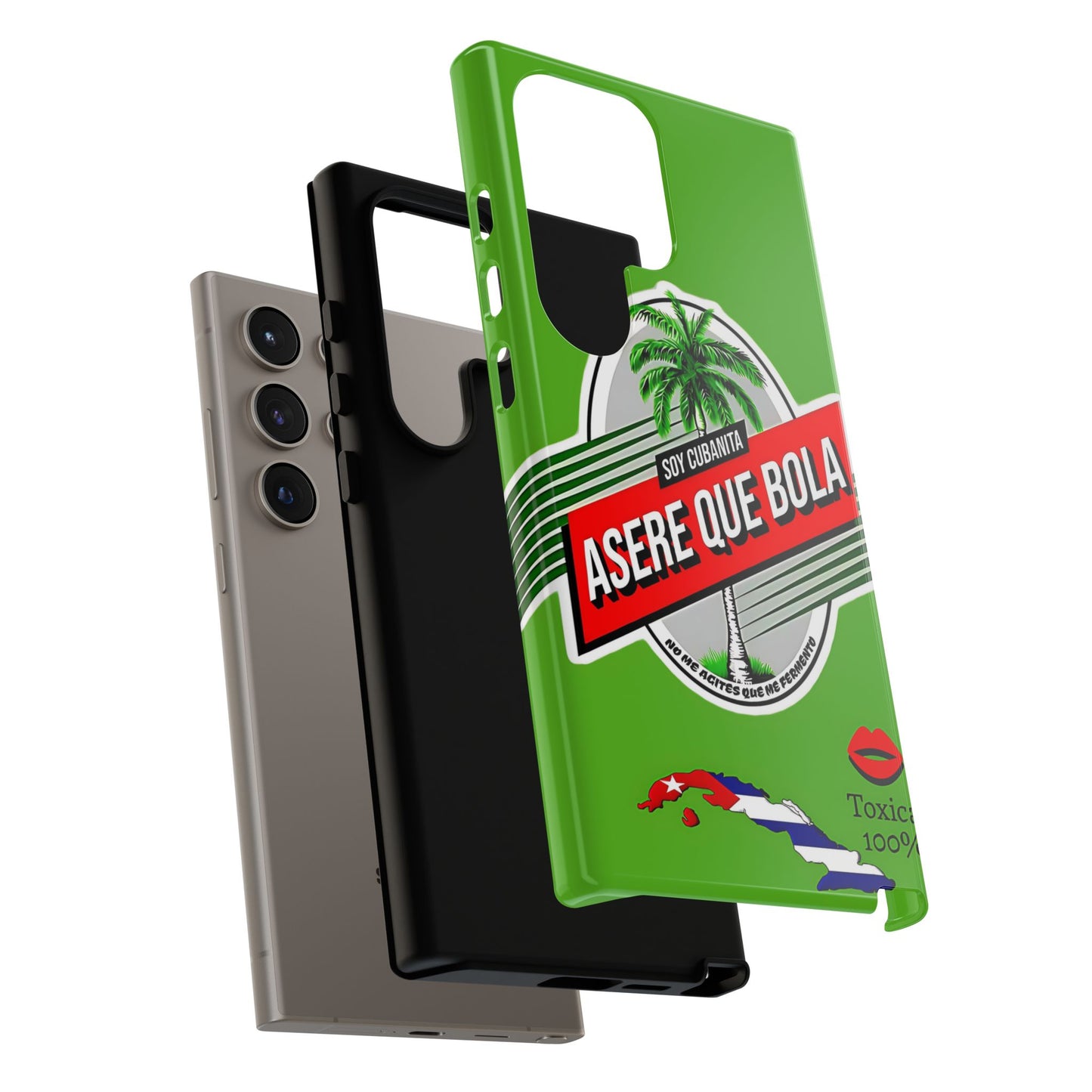 FUNDAS PARA TELEFONOS, CUBA, CERVEZA CUBANA, ASERE QUE BOLA, CUBANAS,