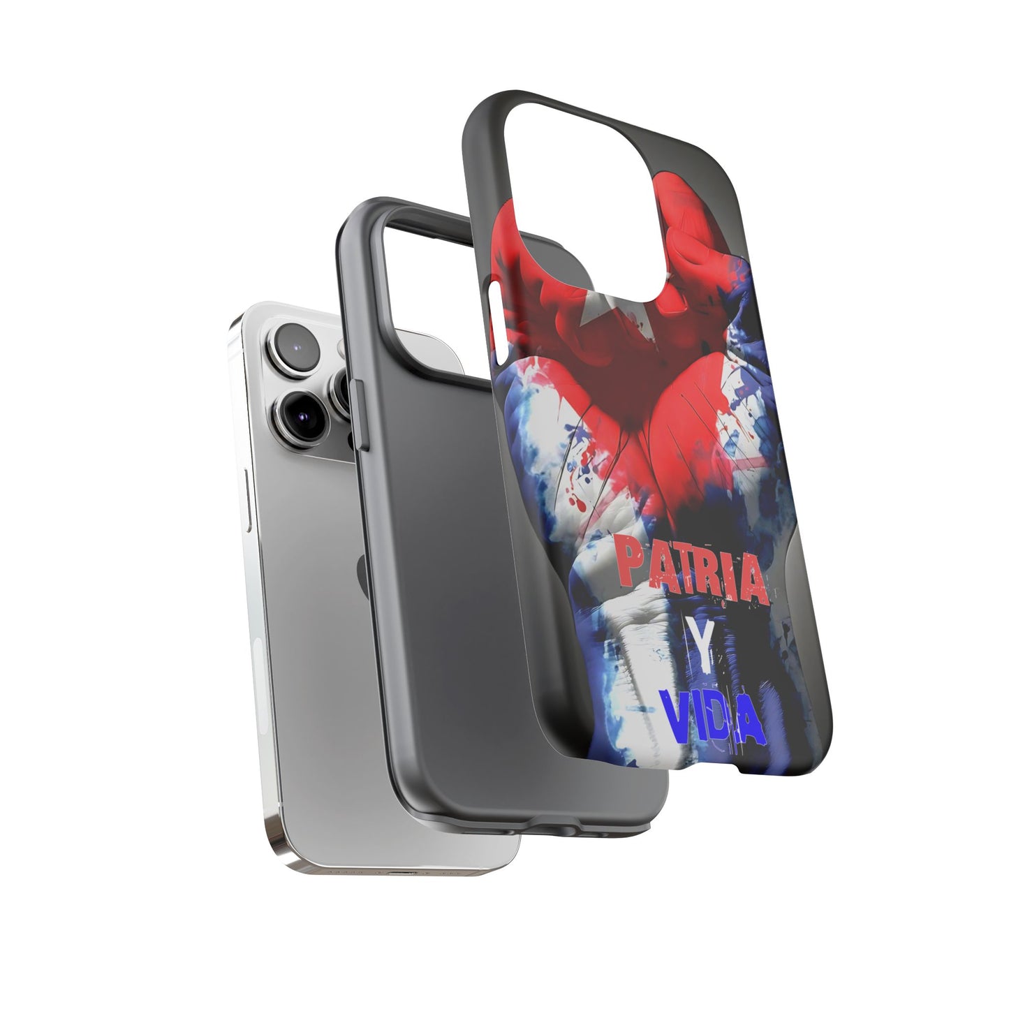 FUNDA PARA TELEFONOS, SAMSUNG, IPHONE, PATRIA Y VIDA, CUBA,