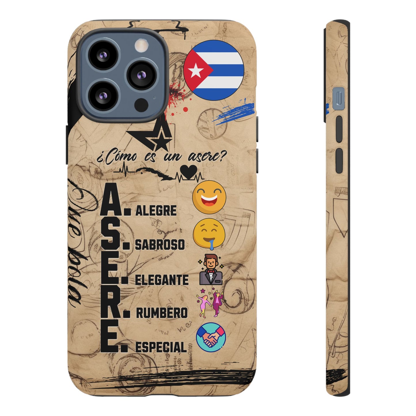 FUNDAS PARA TELEFONOS RESISTENTES A CAIDAS ASERE, CULTURA CUBANA