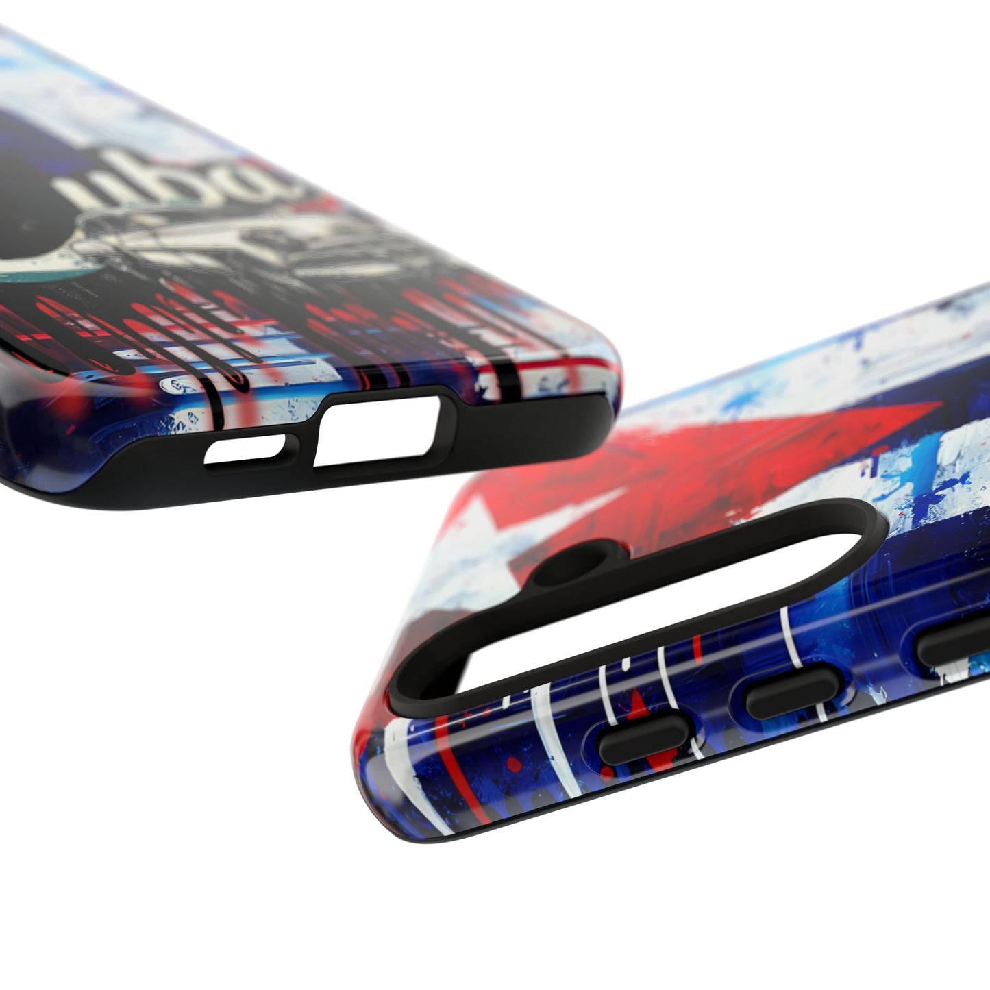 FUNDAS PARA TELEFONOS SAMSUNG, IPHONE, CON BANDERA DE CUBA, COLORES BRILLANTES, COLOTRES VIVOS TELEFONOS PARA CUBA