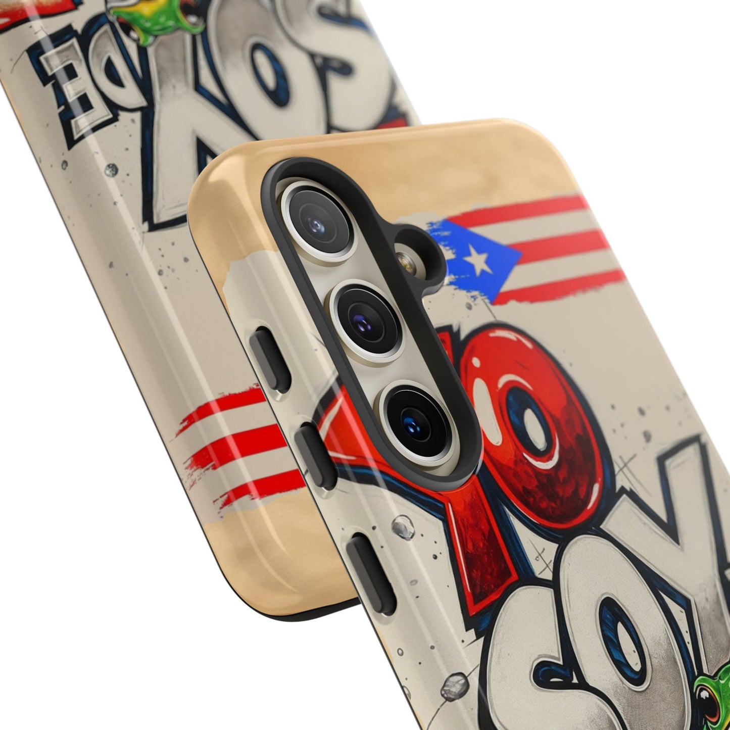 YO SOY DE PFKNR, Cases Phone Case for Unapologetic Style, Gift for Trendsetters, Urban Art Design, Fun Decor for Any Occasion, PUERTO RICO, COQUI