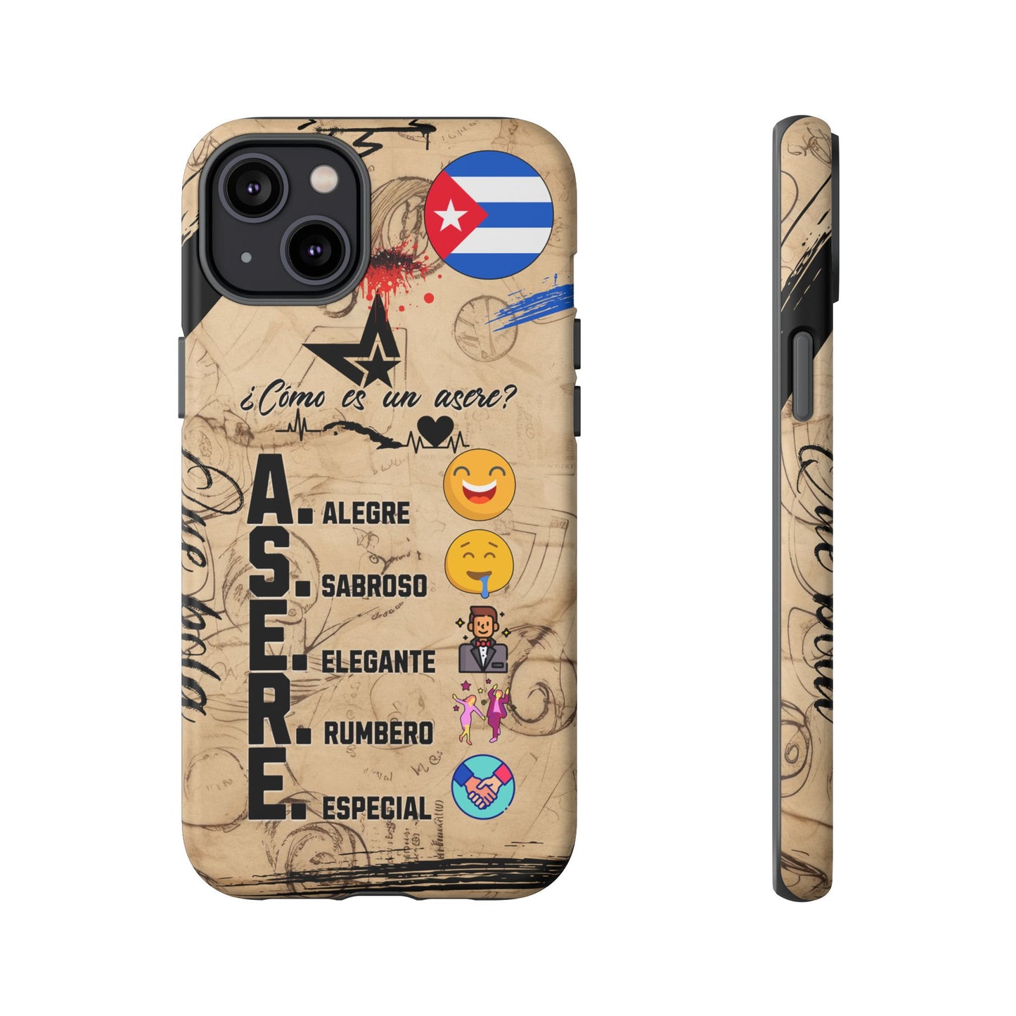 FUNDAS PARA TELEFONOS RESISTENTES A CAIDAS ASERE, CULTURA CUBANA