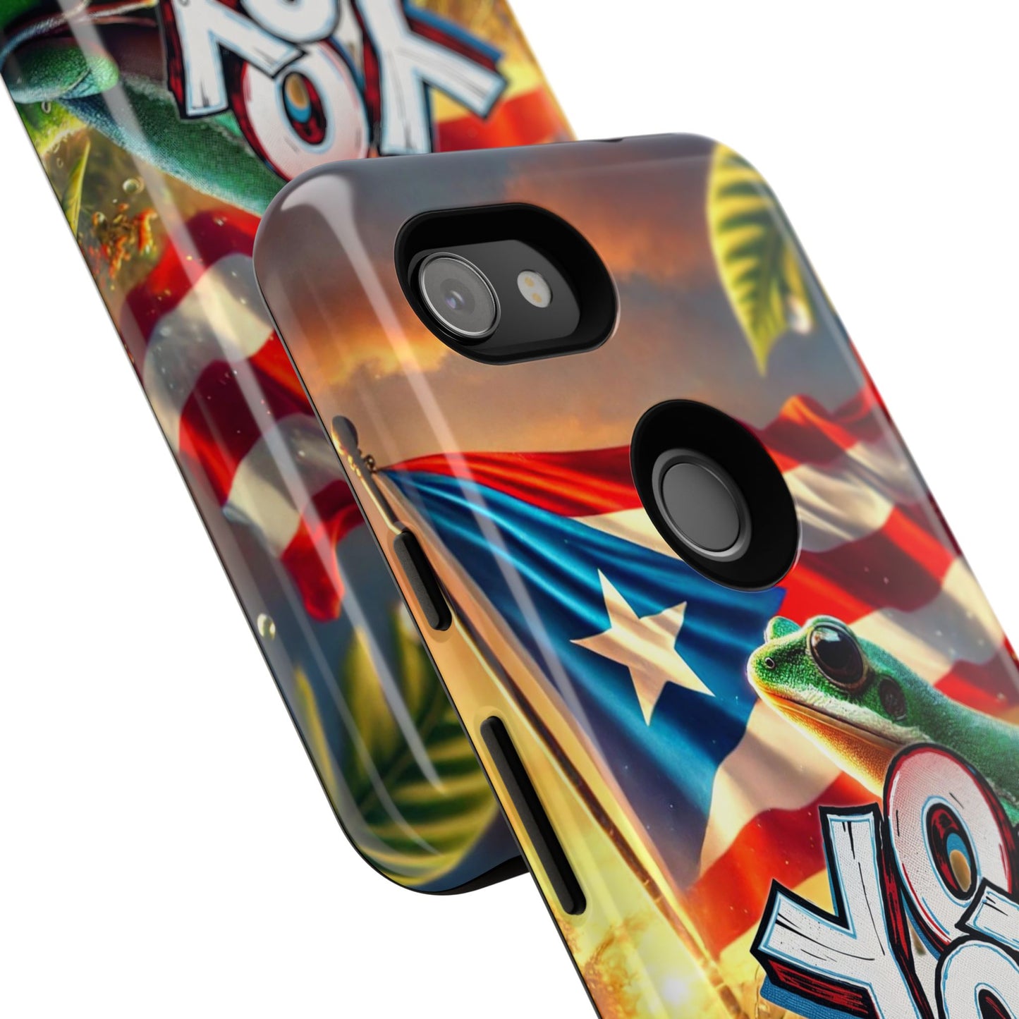 YO SOY DE PFKNR, Puerto Rican Pride Phone Case | Tough Cases, Tropical Vibe, Gift for Him/Her, Celebrations, Travel Enthusiasts, Eco-Friendly,