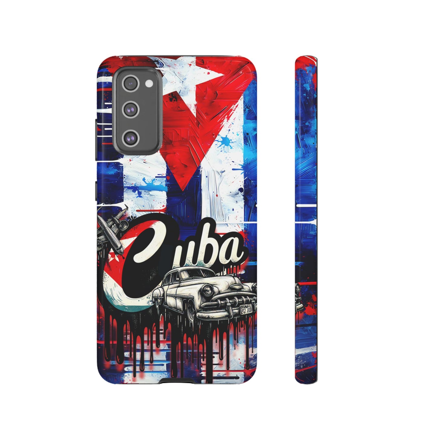 FUNDAS PARA TELEFONOS SAMSUNG, IPHONE, CON BANDERA DE CUBA, COLORES BRILLANTES, COLOTRES VIVOS TELEFONOS PARA CUBA