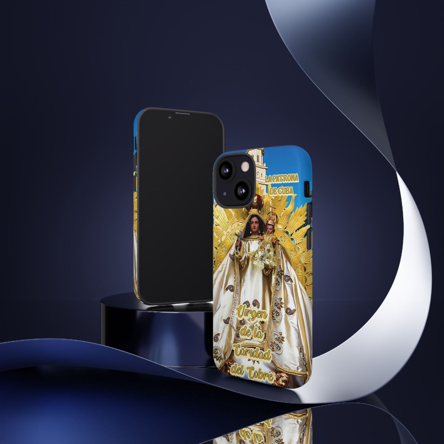 FUNDAS PARA TELEFONOS, CUBA , IPHONE, SAMSUNG, VIRGEN DE LA CARIDAD DEL COBRE, SANTIAGO DE CUBA