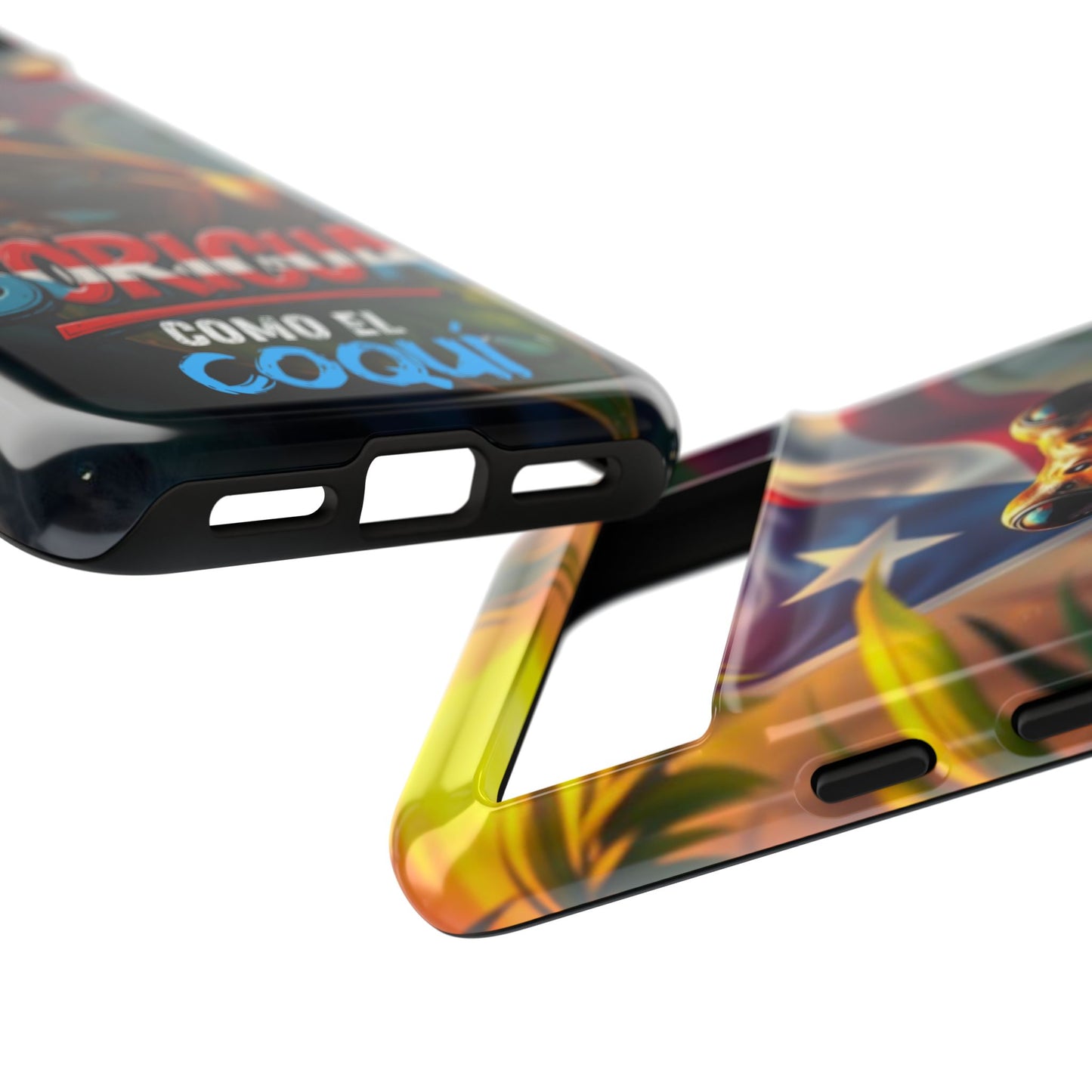 Boricua Coqui Phone Case | Tough Cases | Puerto Rican Pride, Unique Gift, Tropical Vibes, Phone Accessory, Celebration of Culture