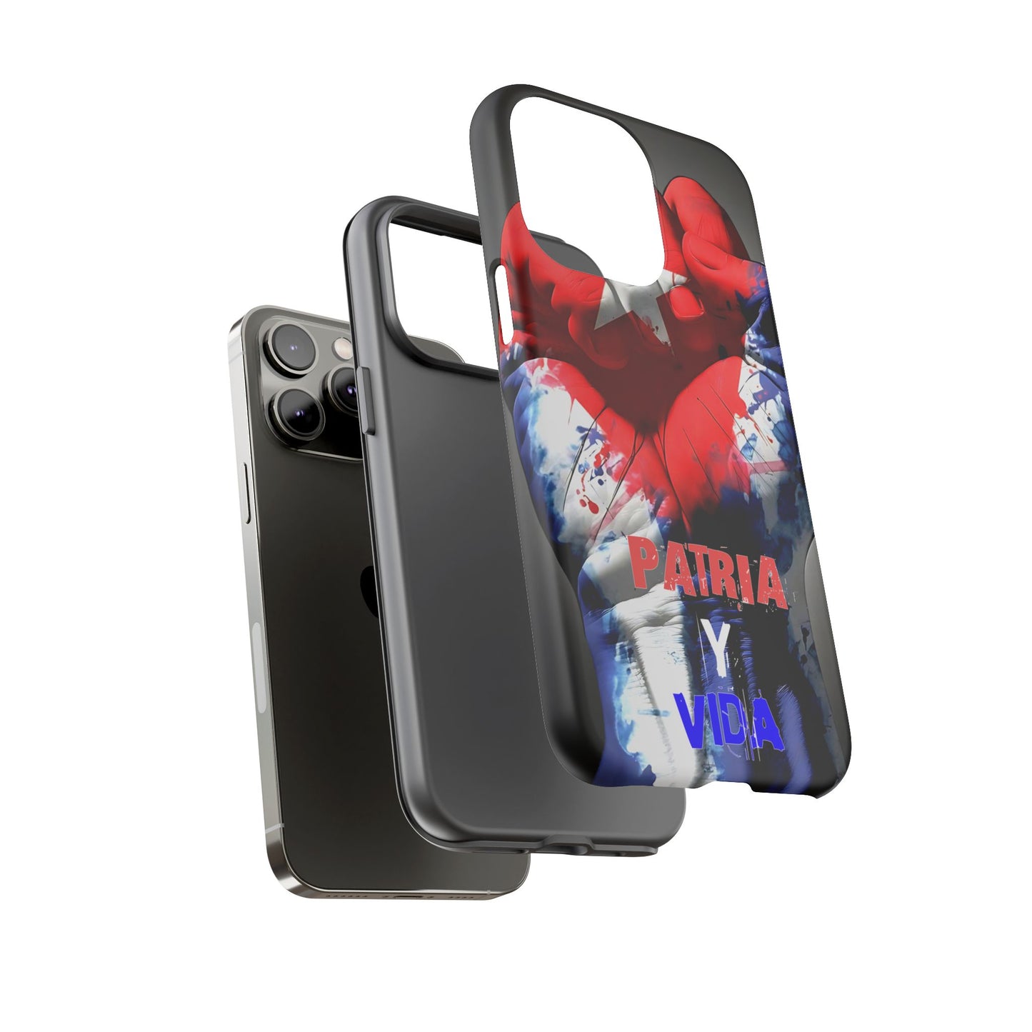 FUNDA PARA TELEFONOS, SAMSUNG, IPHONE, PATRIA Y VIDA, CUBA,