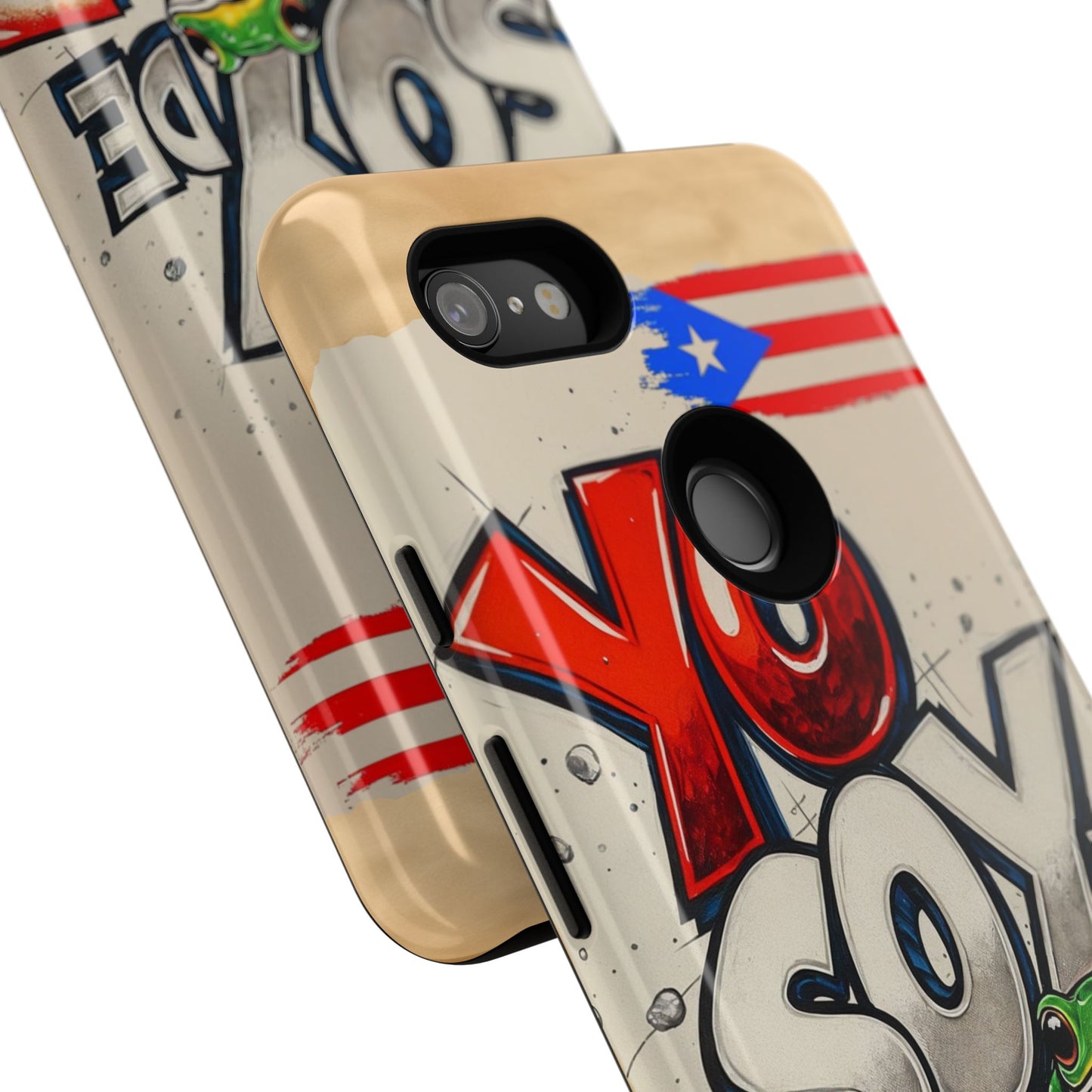 YO SOY DE PFKNR, Cases Phone Case for Unapologetic Style, Gift for Trendsetters, Urban Art Design, Fun Decor for Any Occasion, PUERTO RICO, COQUI