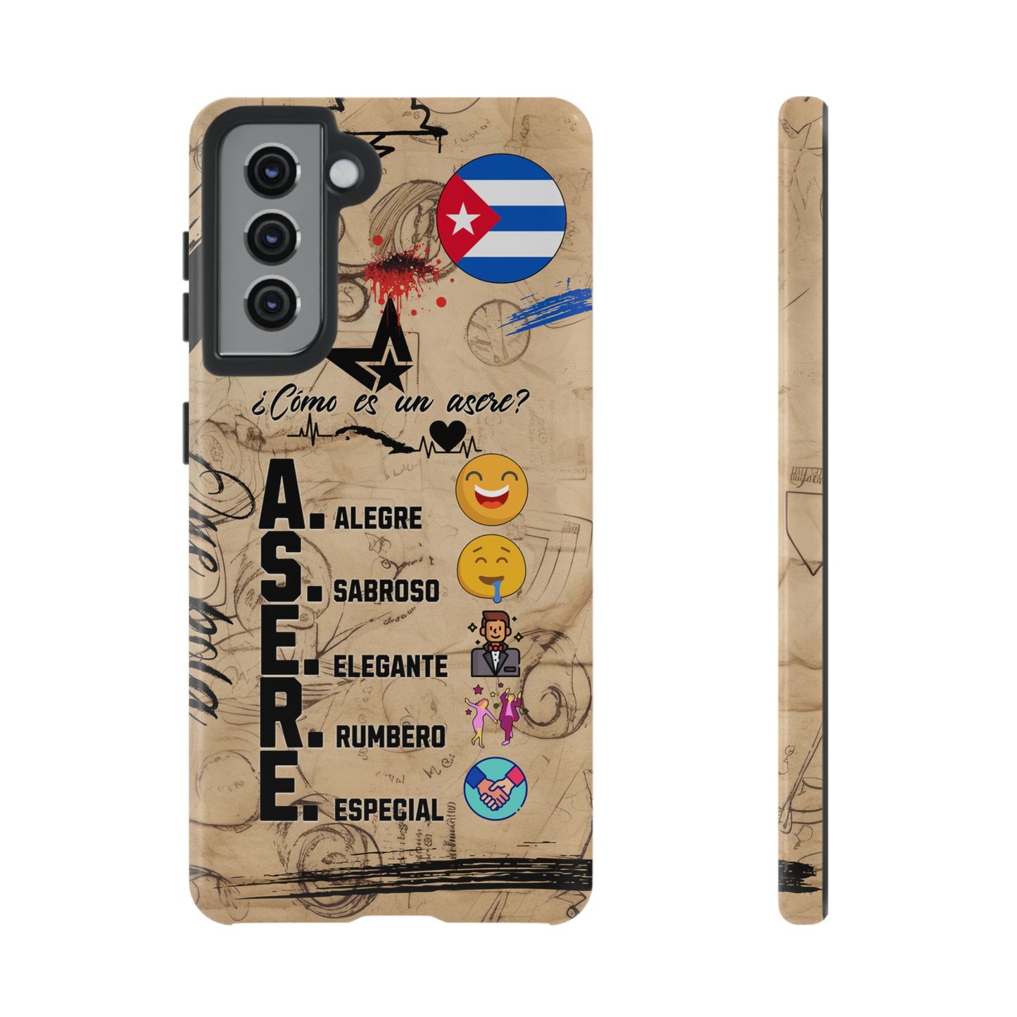 FUNDAS PARA TELEFONOS RESISTENTES A CAIDAS ASERE, CULTURA CUBANA