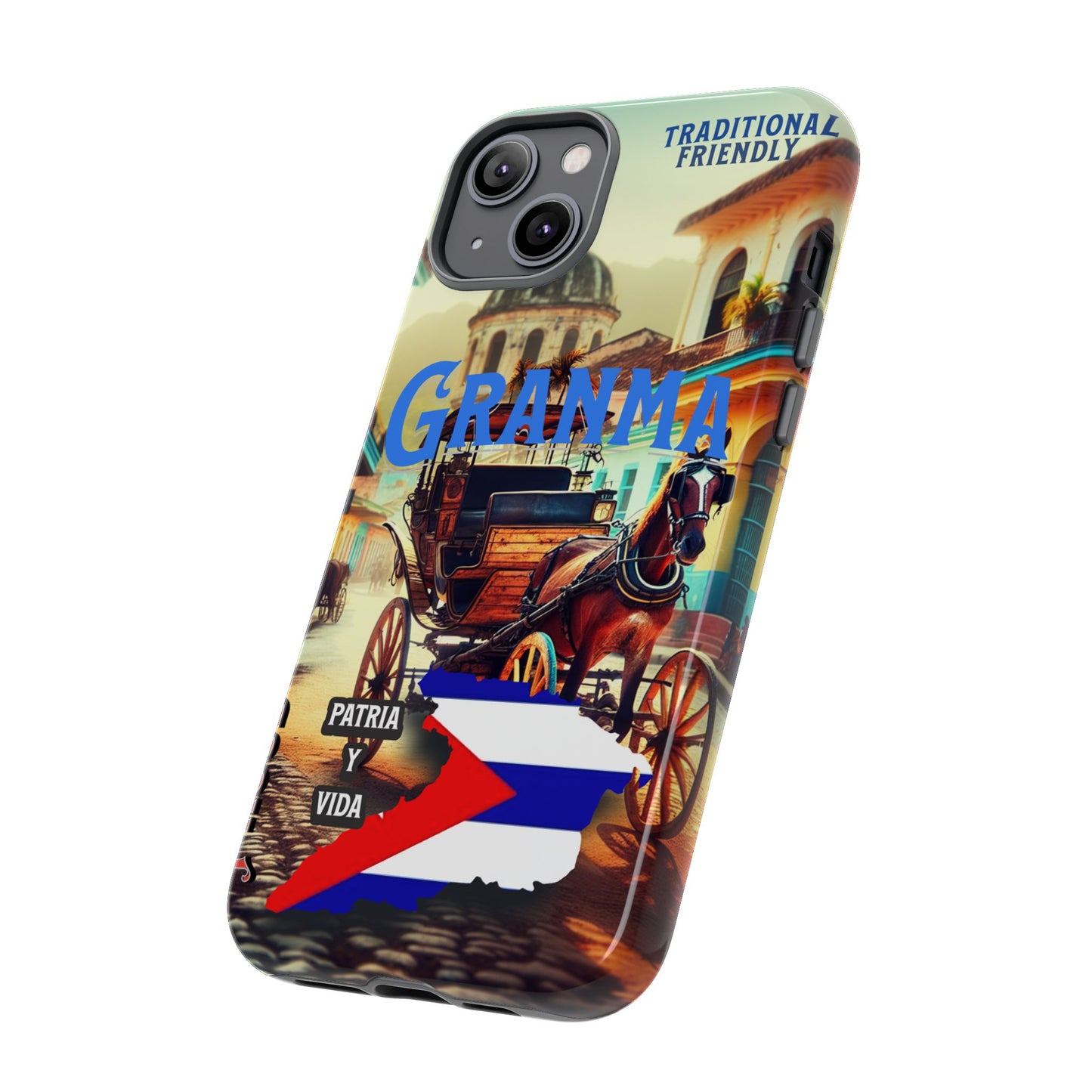 FUNDA DE TELEFONO, GRANMA, CUBA, PATRIA Y VIDA, IPHONE, SAMSUNG