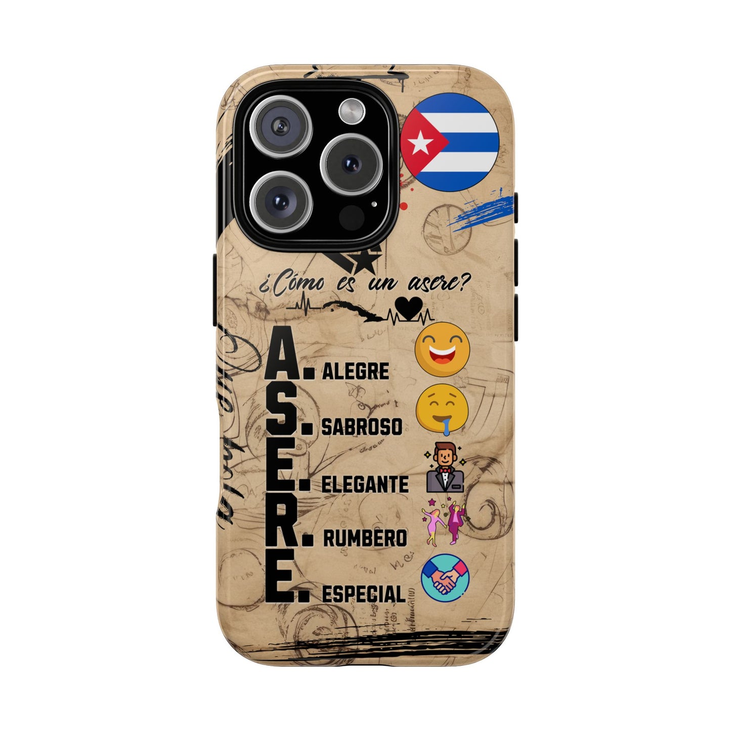 FUNDAS PARA TELEFONOS RESISTENTES A CAIDAS ASERE, CULTURA CUBANA