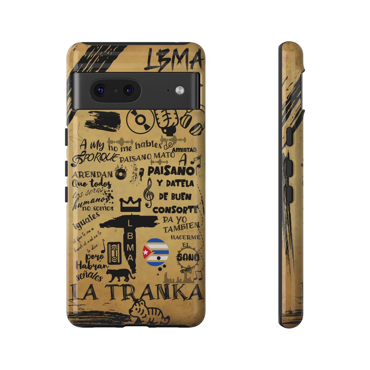 FUNDA PARA TELEFONO, LBMA, TAIGUER, LA TRANKA, ASERE, QUE BOLA,