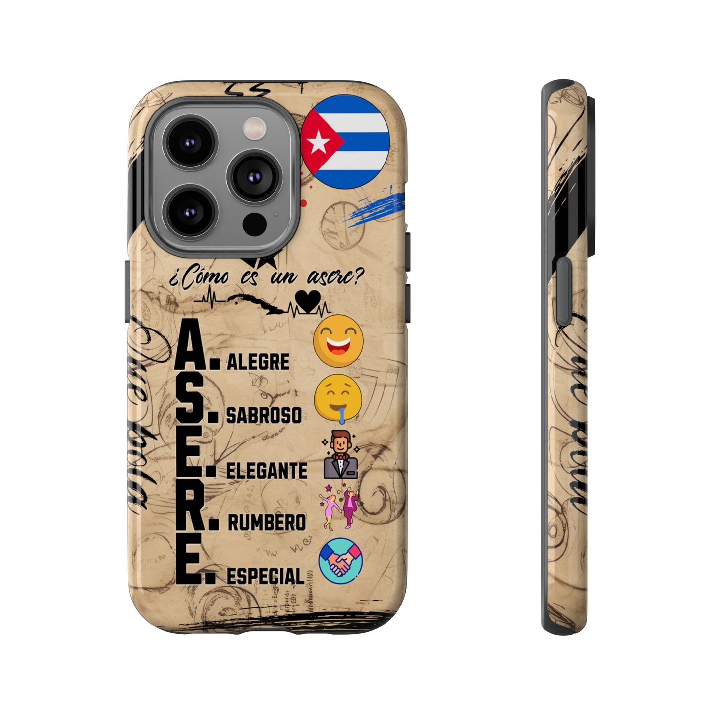 FUNDAS PARA TELEFONOS RESISTENTES A CAIDAS ASERE, CULTURA CUBANA