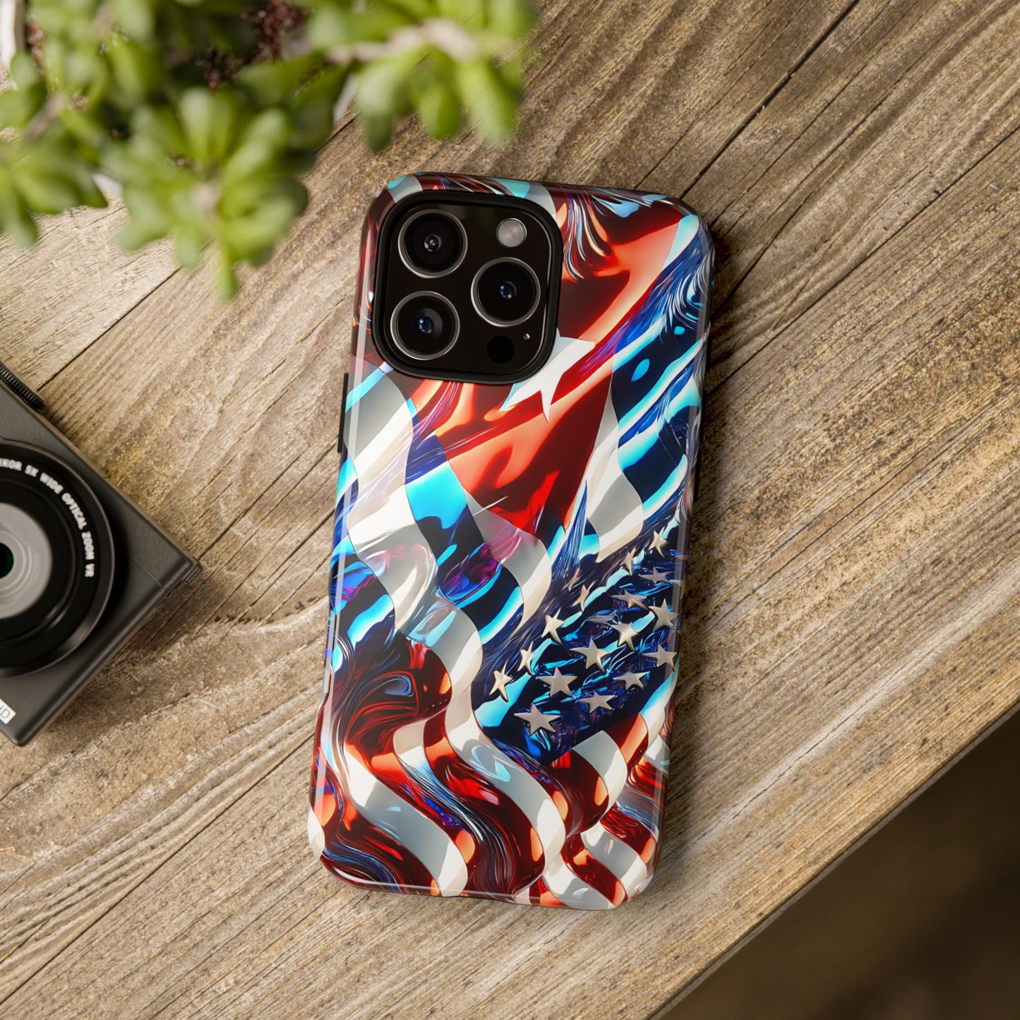 FUNDA PARA TELEFONO BANDERA DE CUBA Y ESTADOS UNIDOS, BRILLO CALIDADI, ASERE