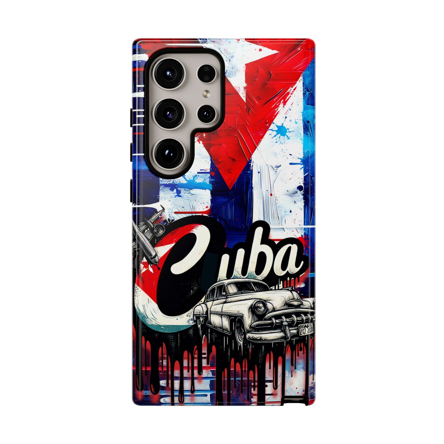 FUNDAS PARA TELEFONOS SAMSUNG, IPHONE, CON BANDERA DE CUBA, COLORES BRILLANTES, COLOTRES VIVOS TELEFONOS PARA CUBA