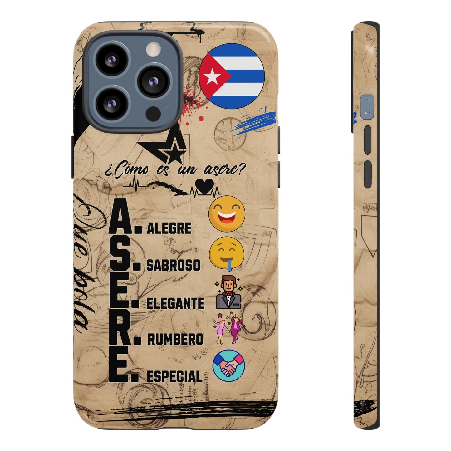 FUNDAS PARA TELEFONOS RESISTENTES A CAIDAS ASERE, CULTURA CUBANA